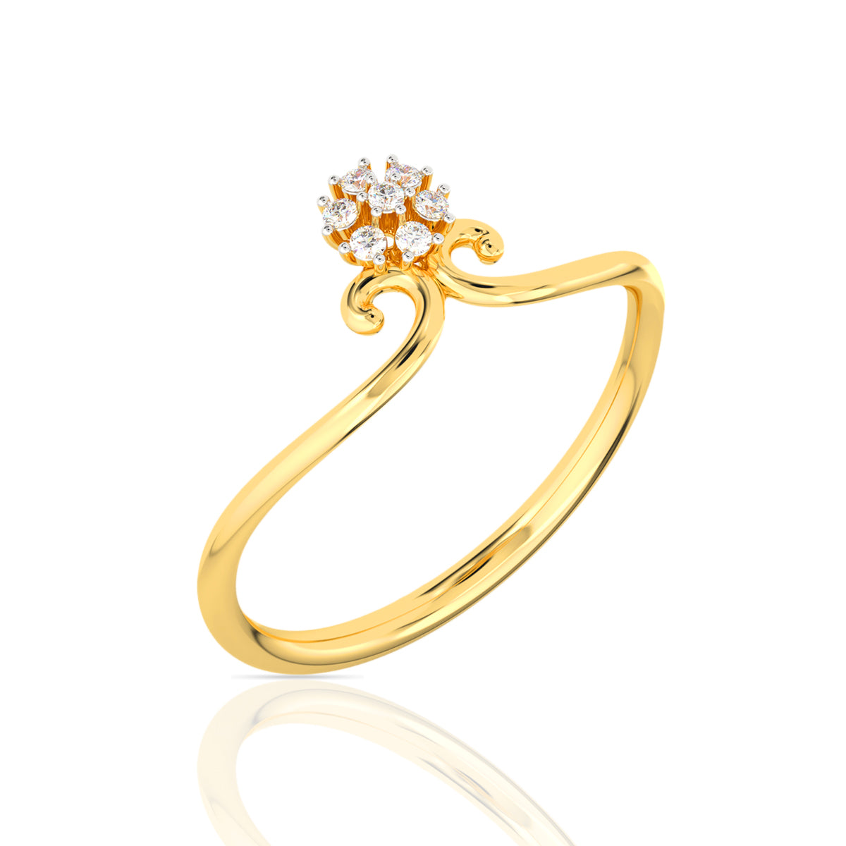 Precious Dainty Gold Ring for Women