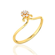 Precious Dainty Gold Ring for Women
