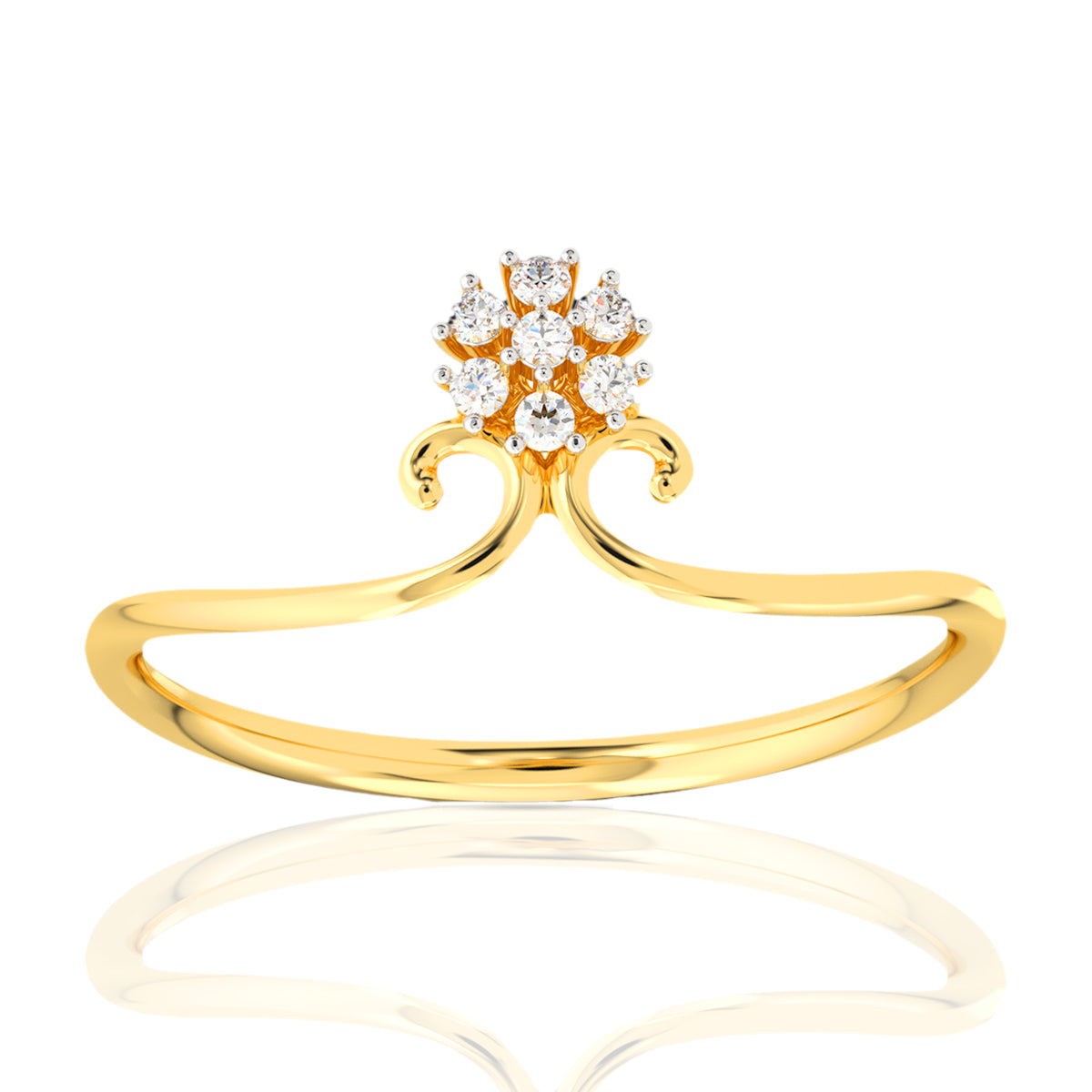 Precious Dainty Gold Ring for Women
