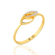 Captivating Glow Gold Ring for Women
