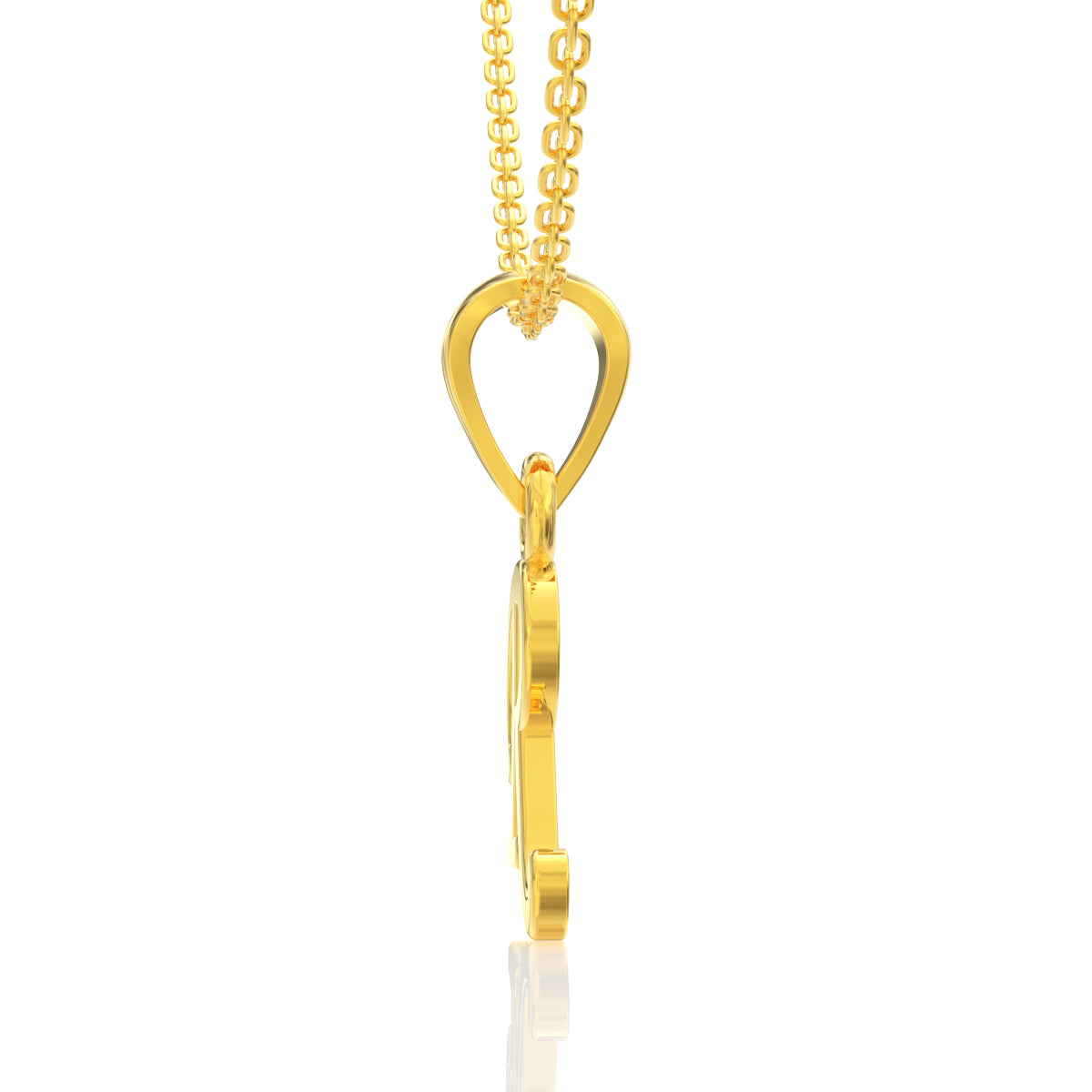 Regal Bloom "R" Pendant