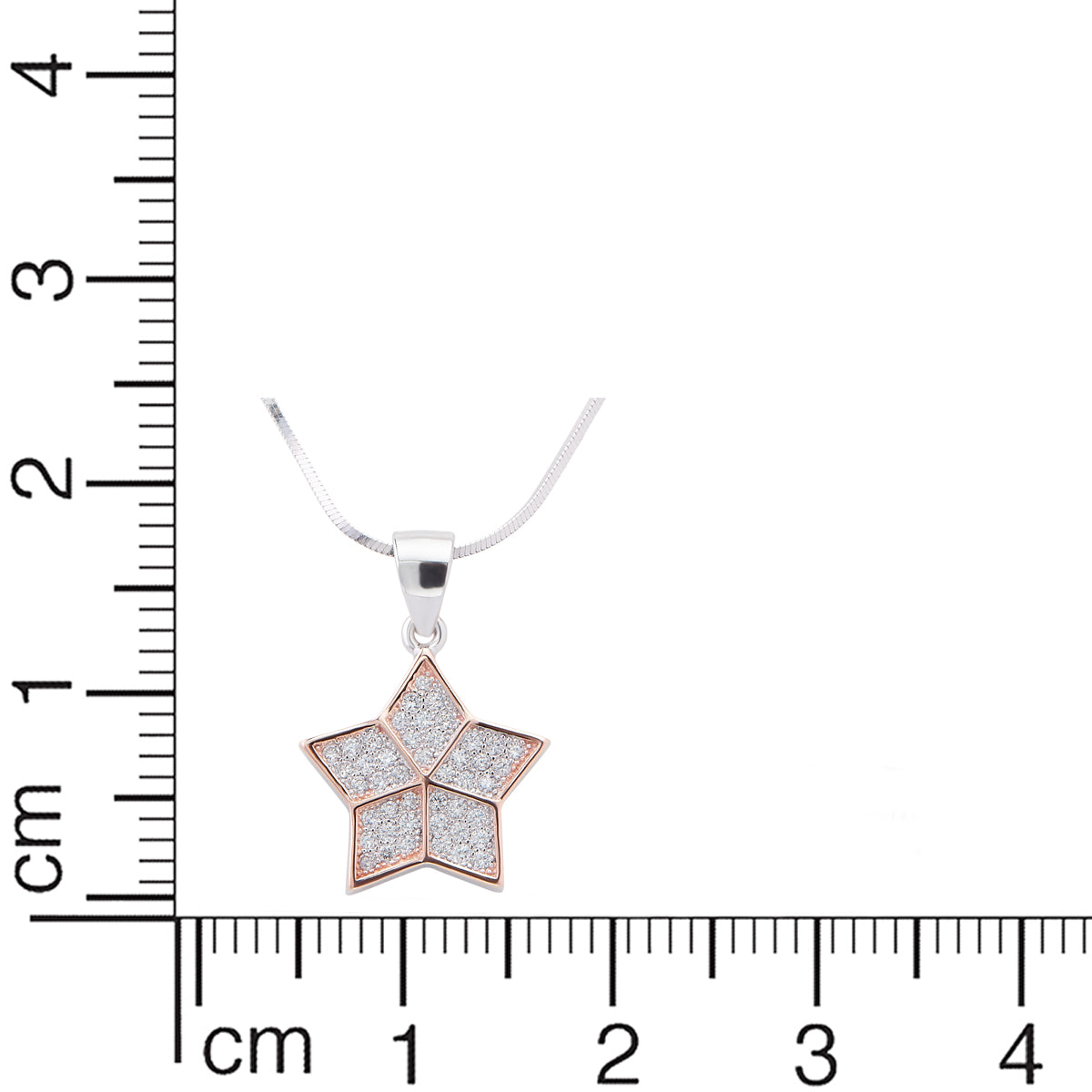 Diamond Star Pendant Set