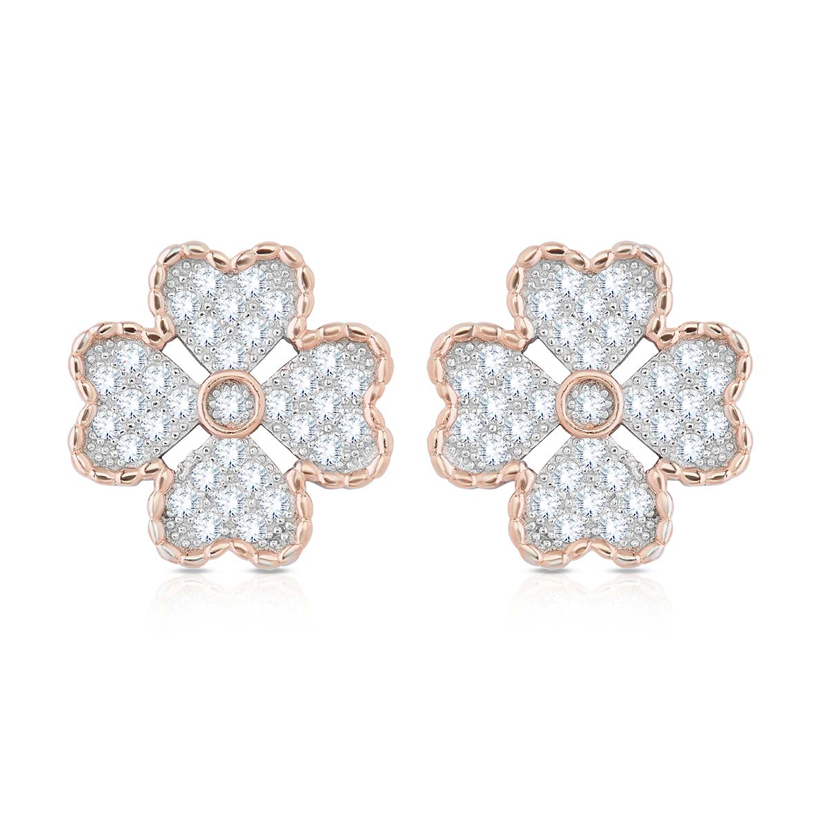 Clover Silver Pendant Set
