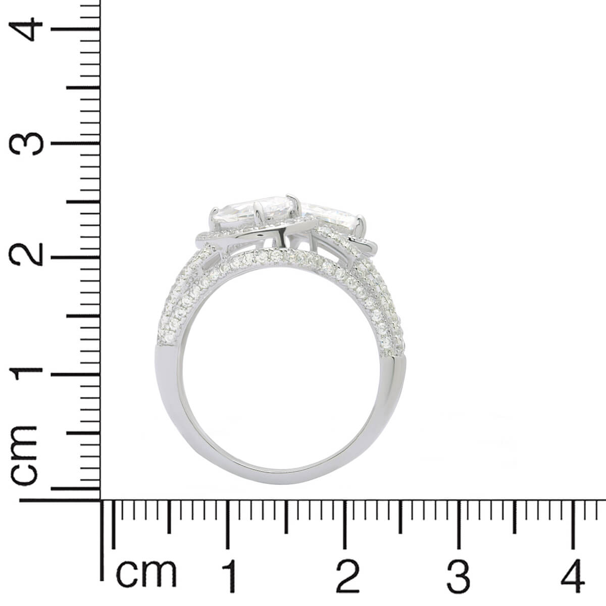 Drops Of Love Silver Ring