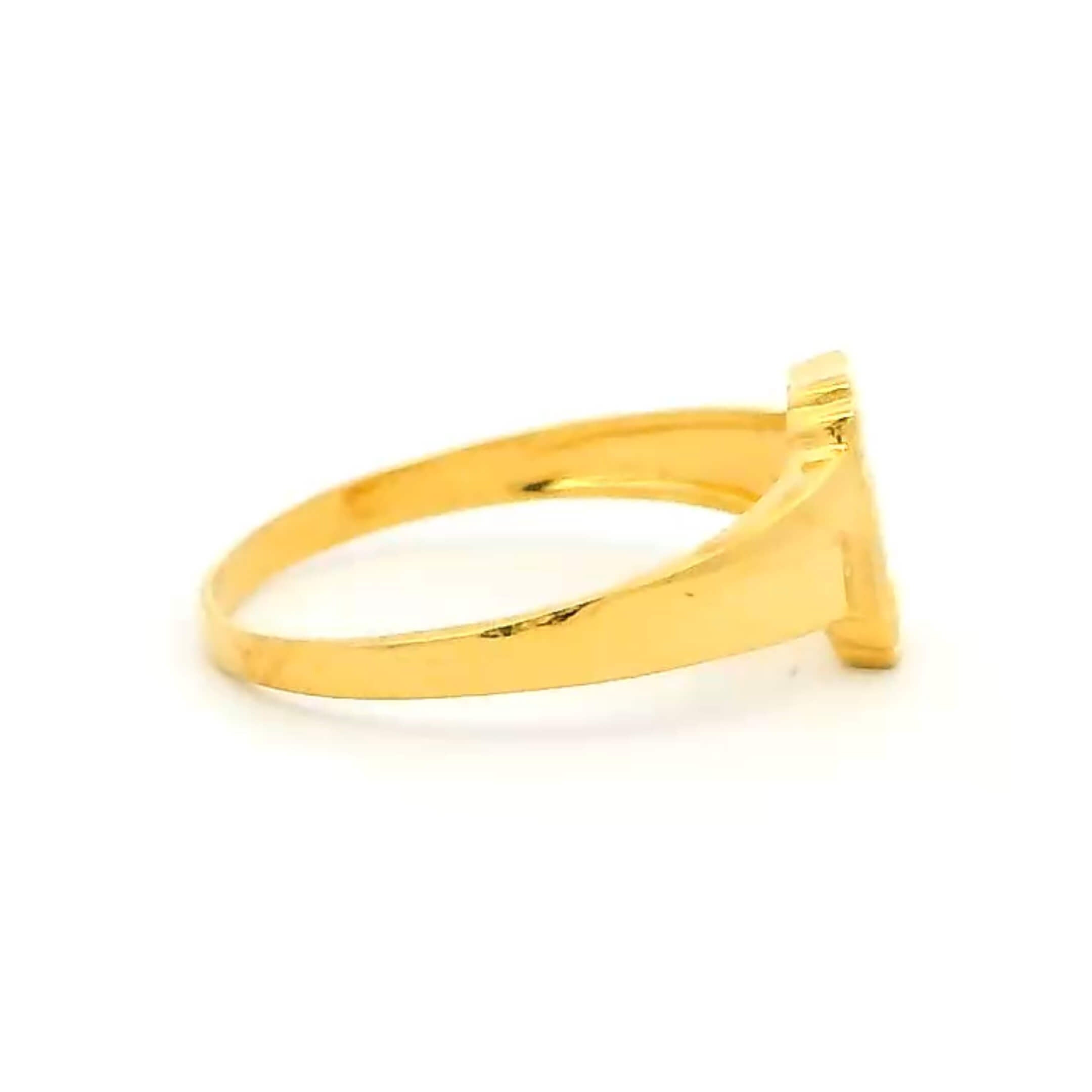 Captivating Style Gold Ring for Kids