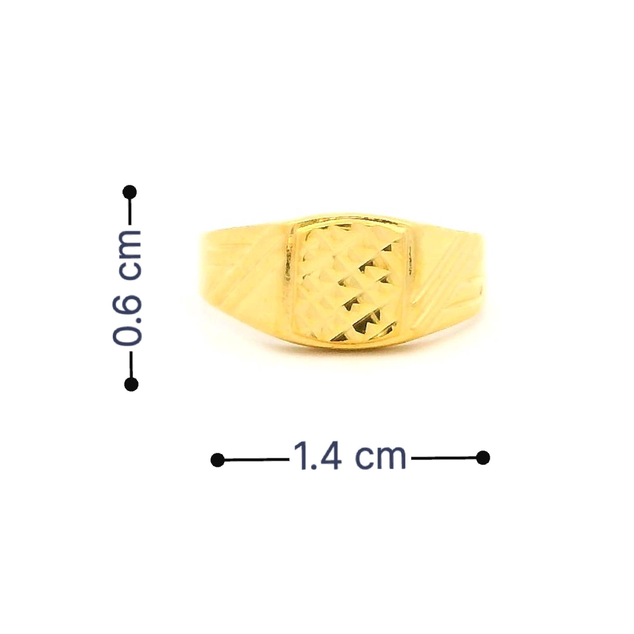 Marvelous Gold Ring for Kids