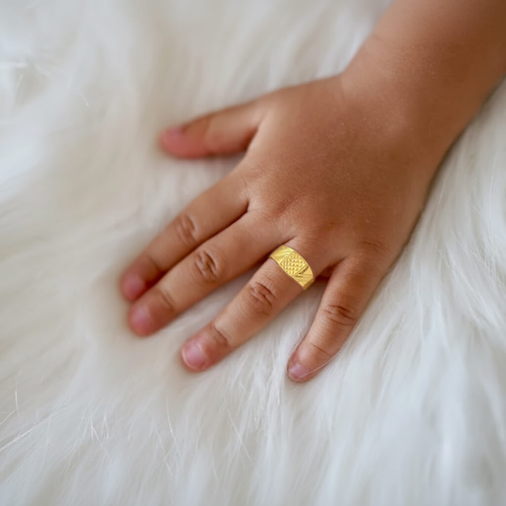 Marvelous Gold Ring for Kids