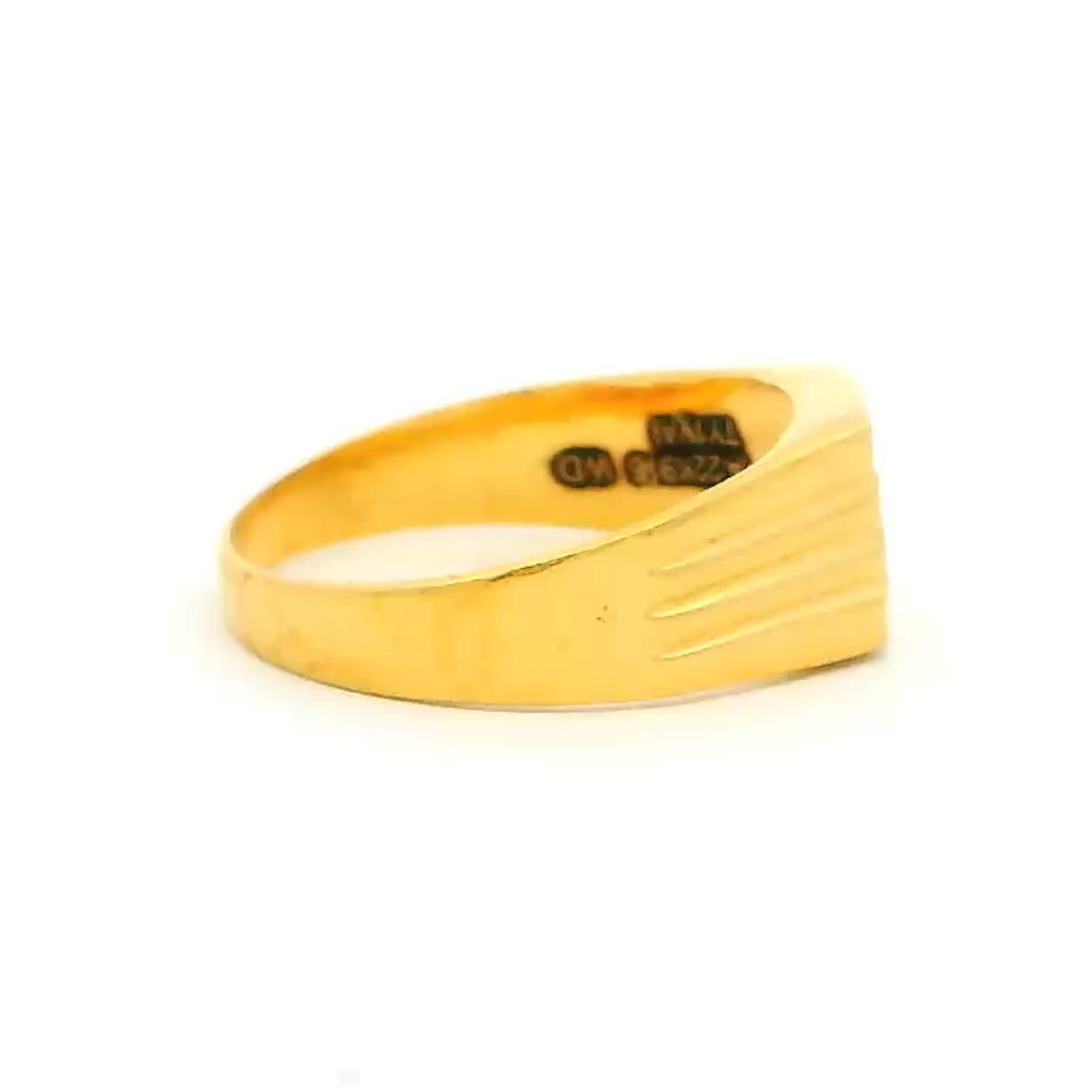 Radiant Grace Gold Ring for Kids