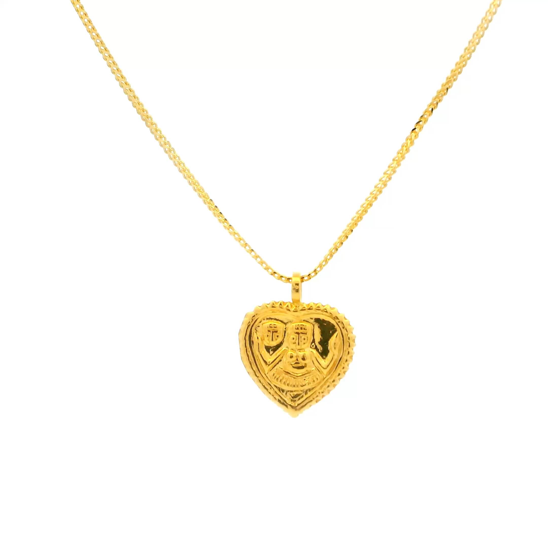 Holy Jaganath 22K Kids Gold Locket