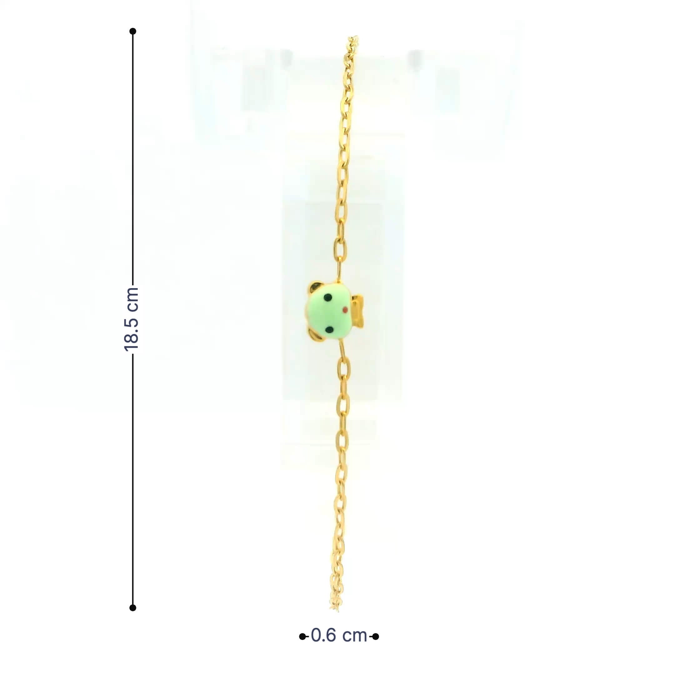 Pretty Little 14K Gold Bracelet for Kids