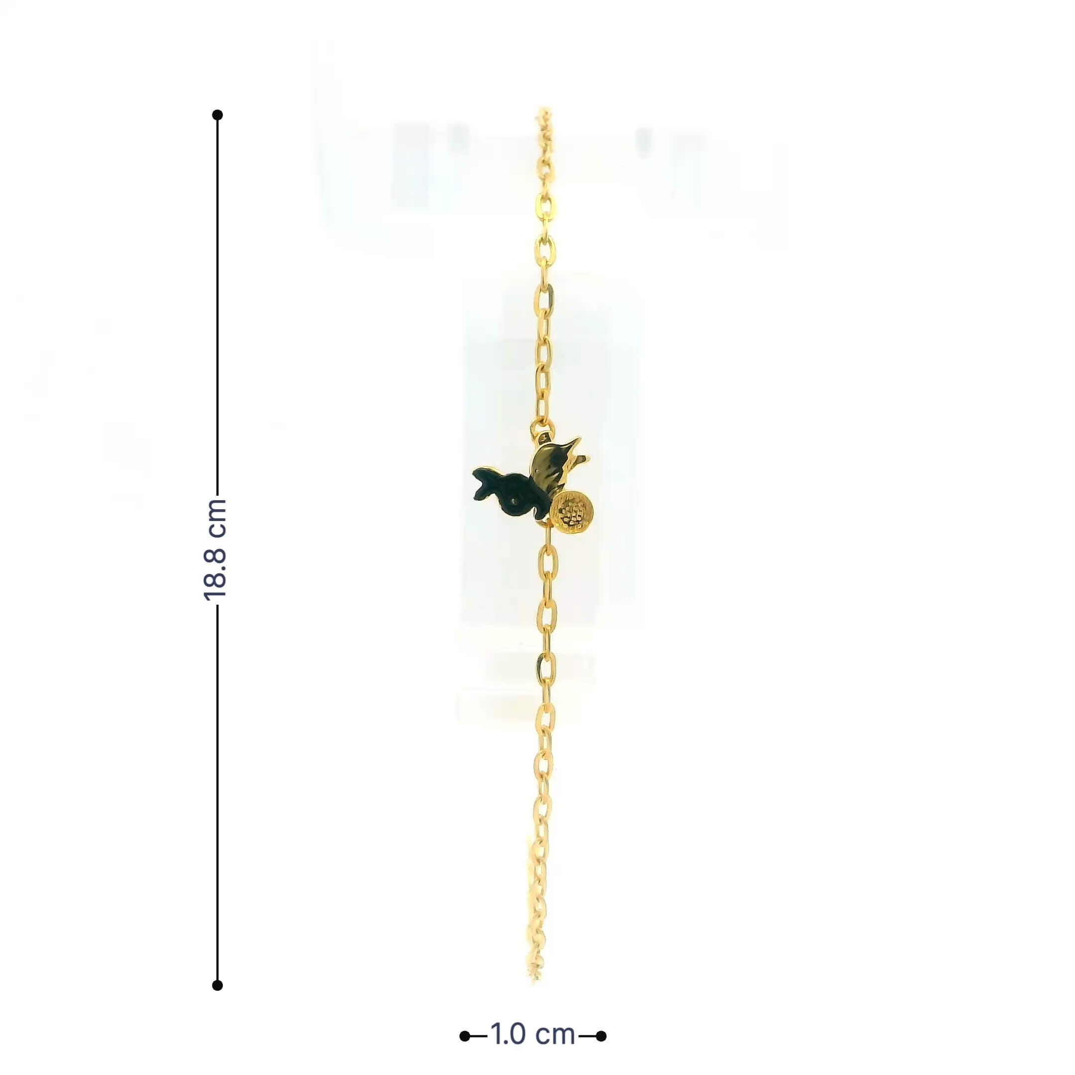Lovely 14K Gold Bracelet for Kids