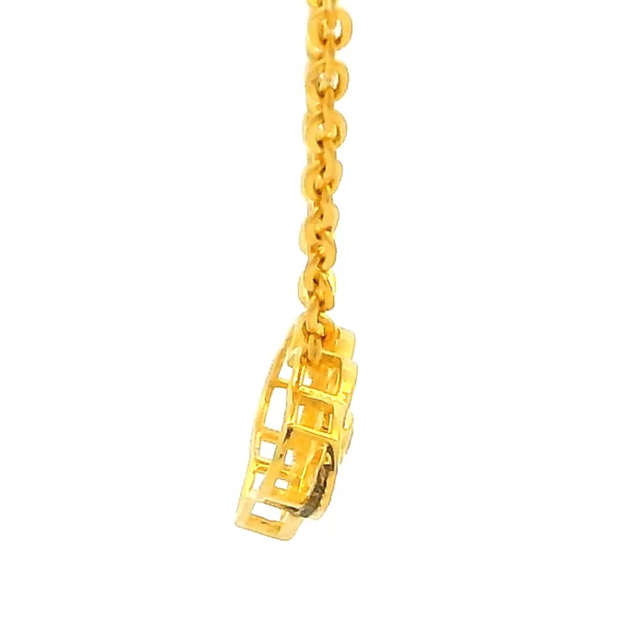 Beautiful Heart 18K Gold Locket for Kids