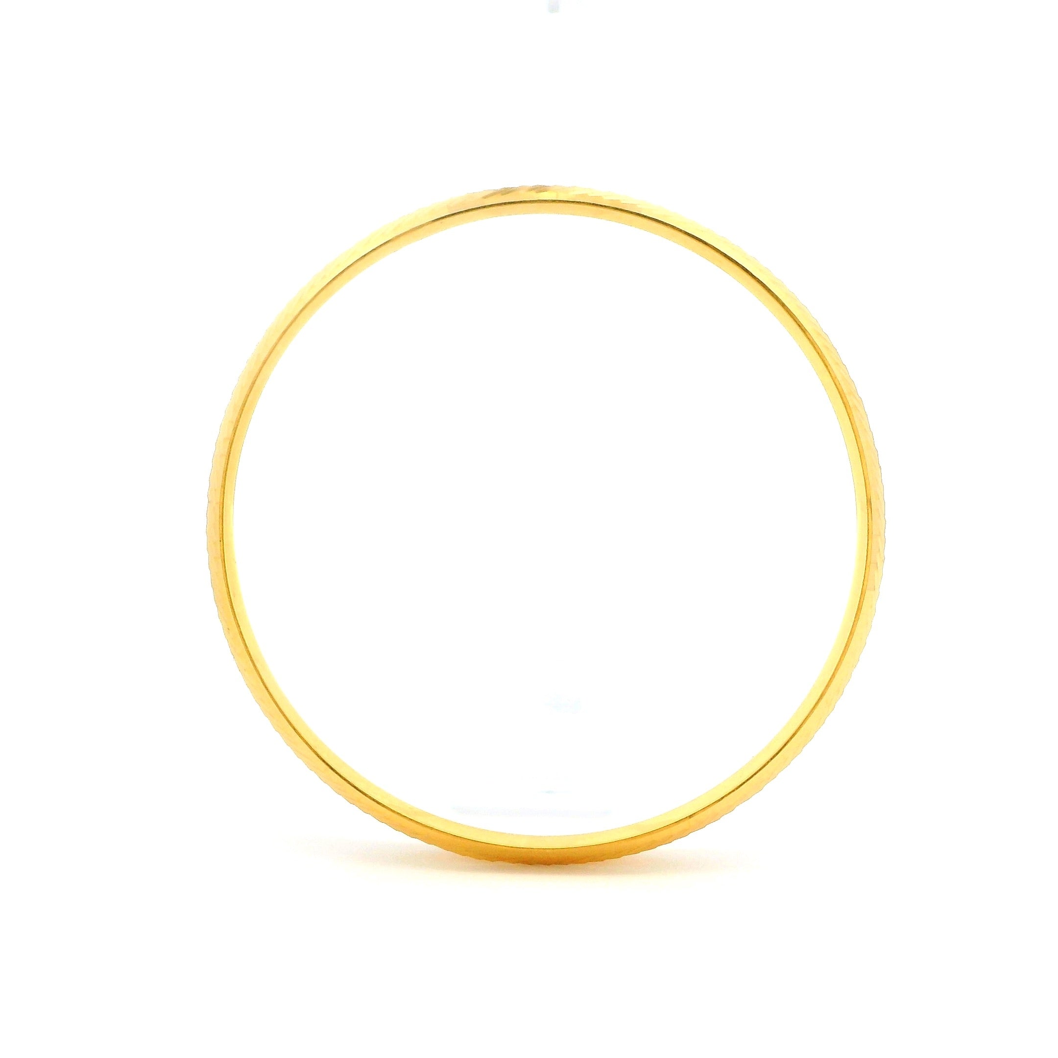 Little Wonders Gold Infant Bangle