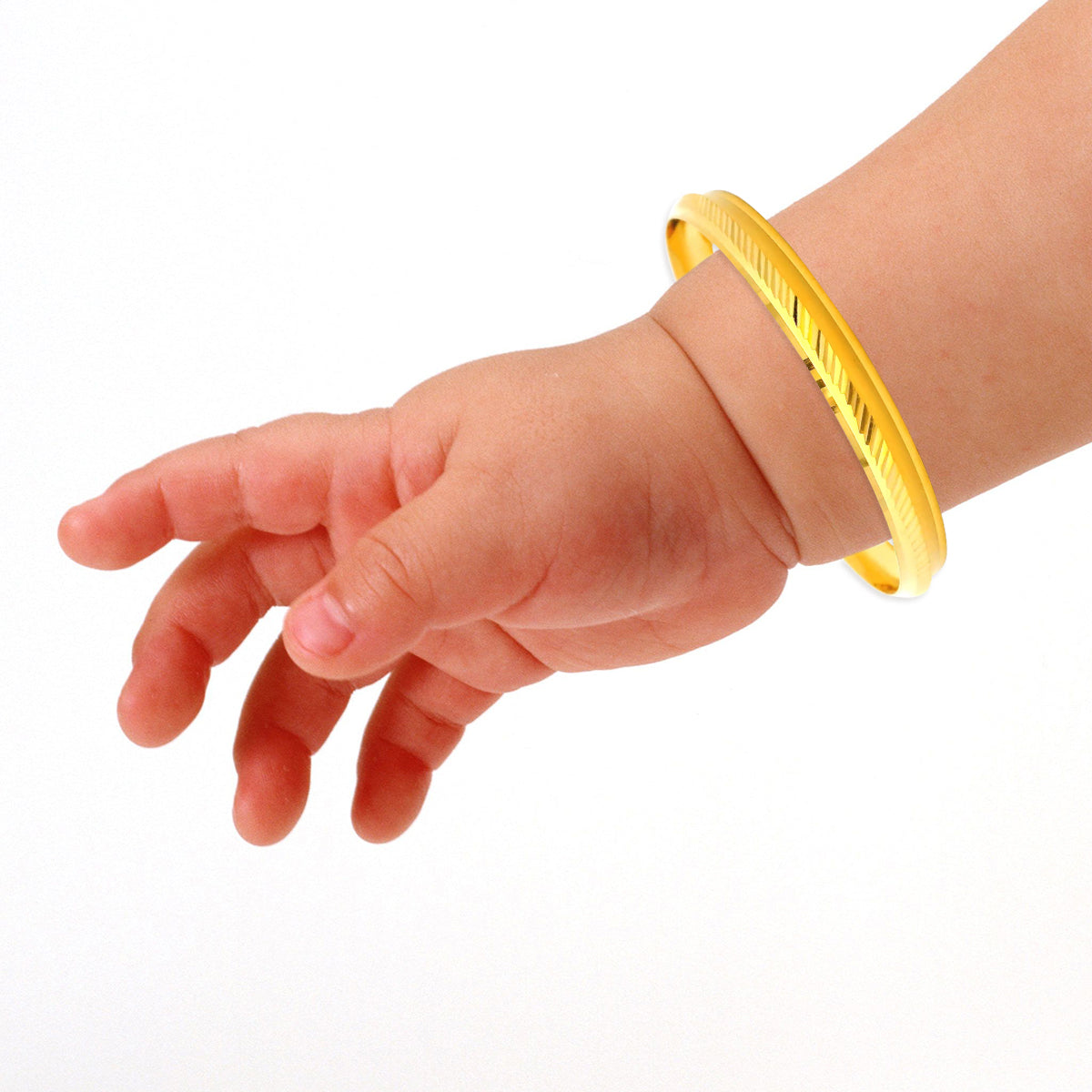 Little Wonders Gold Infant Bangle