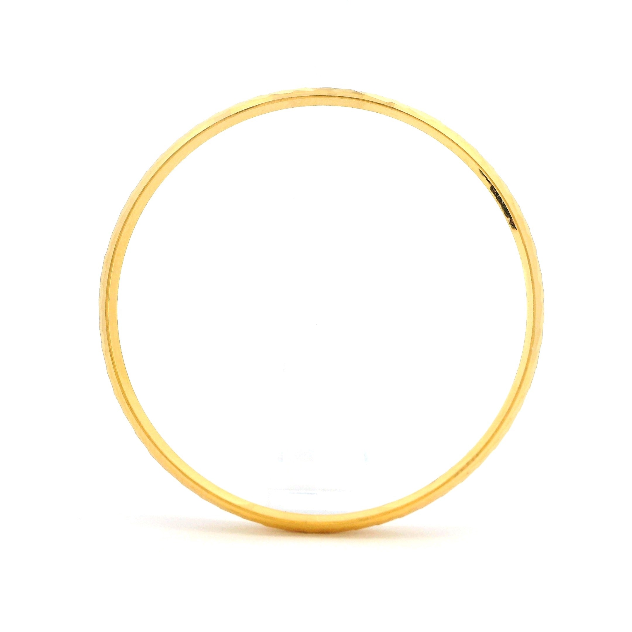 Lovely Glow Gold Infant Bangle