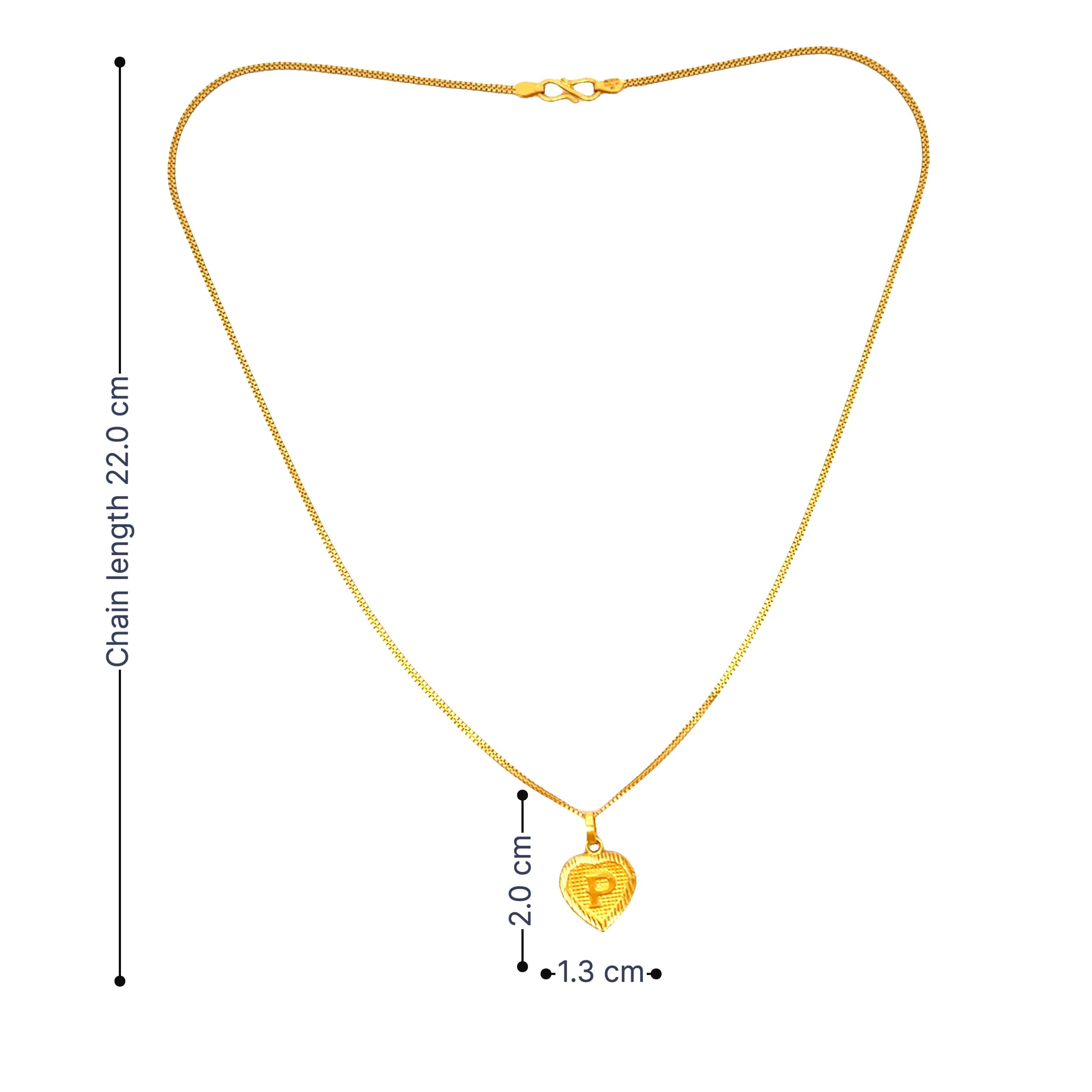 Charming Hearts Gold Locket for Kids