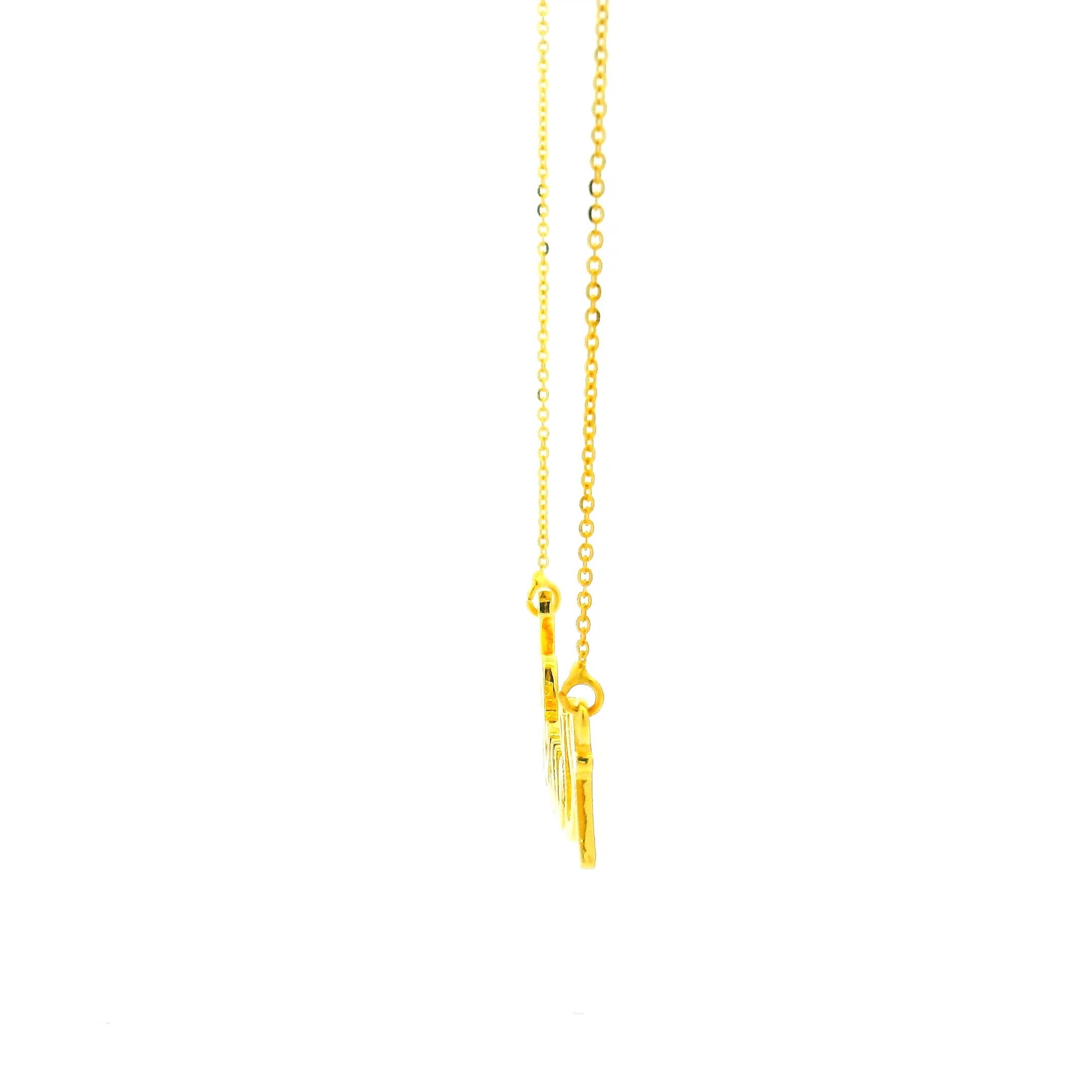 Kind Charm Gold Locket for Kids