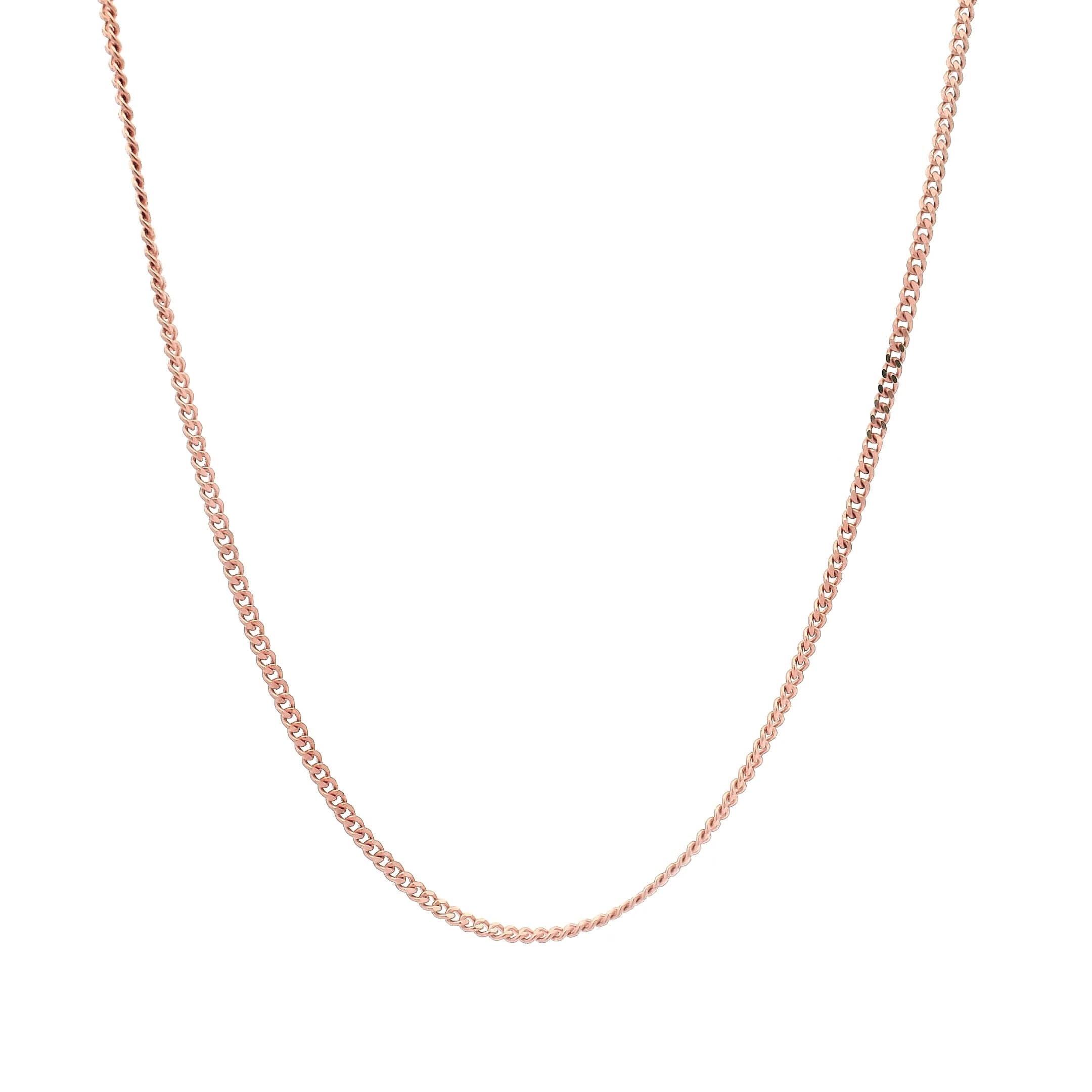 Delicate Glow Rose Gold Chain for Kids