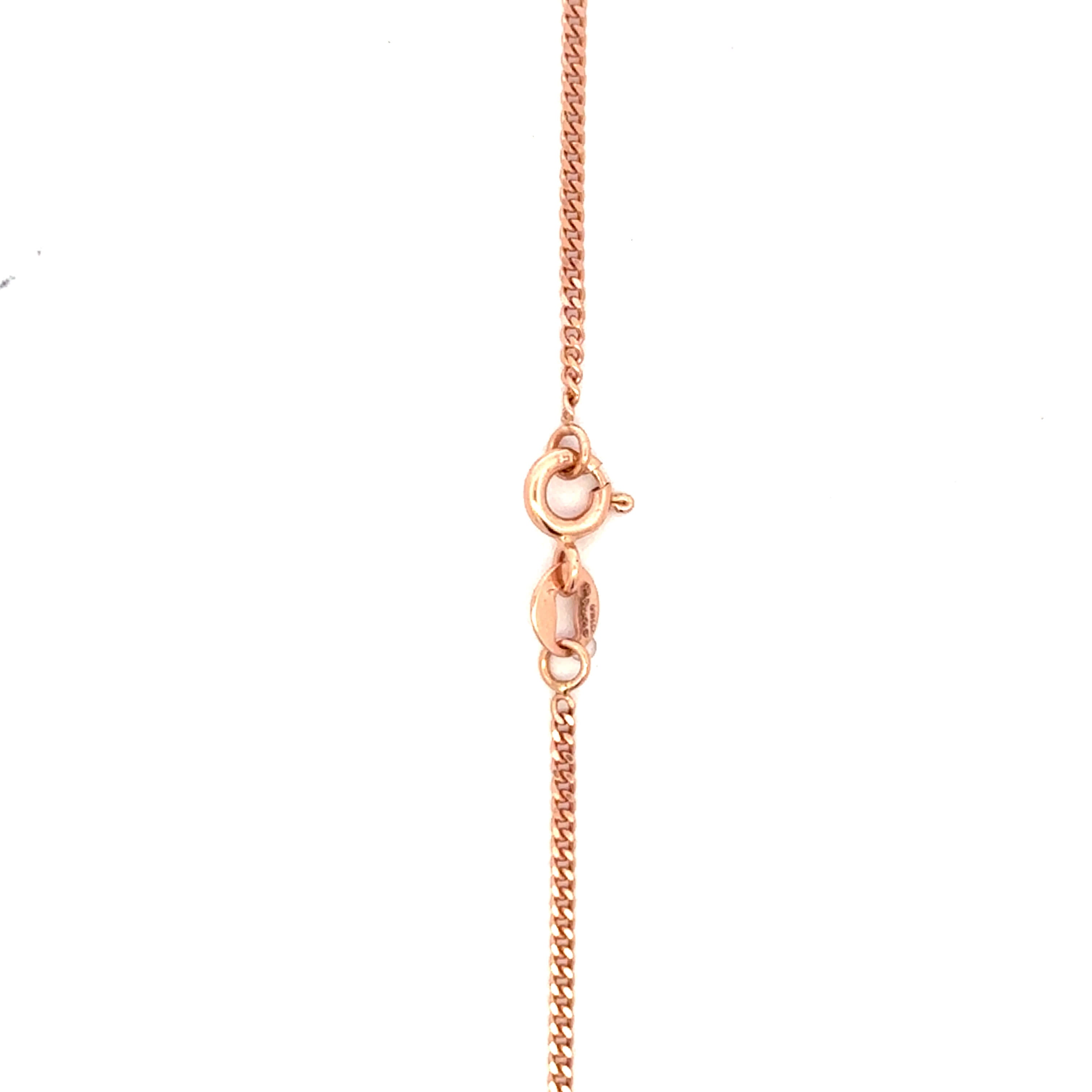 Delicate Glow Rose Gold Chain for Kids