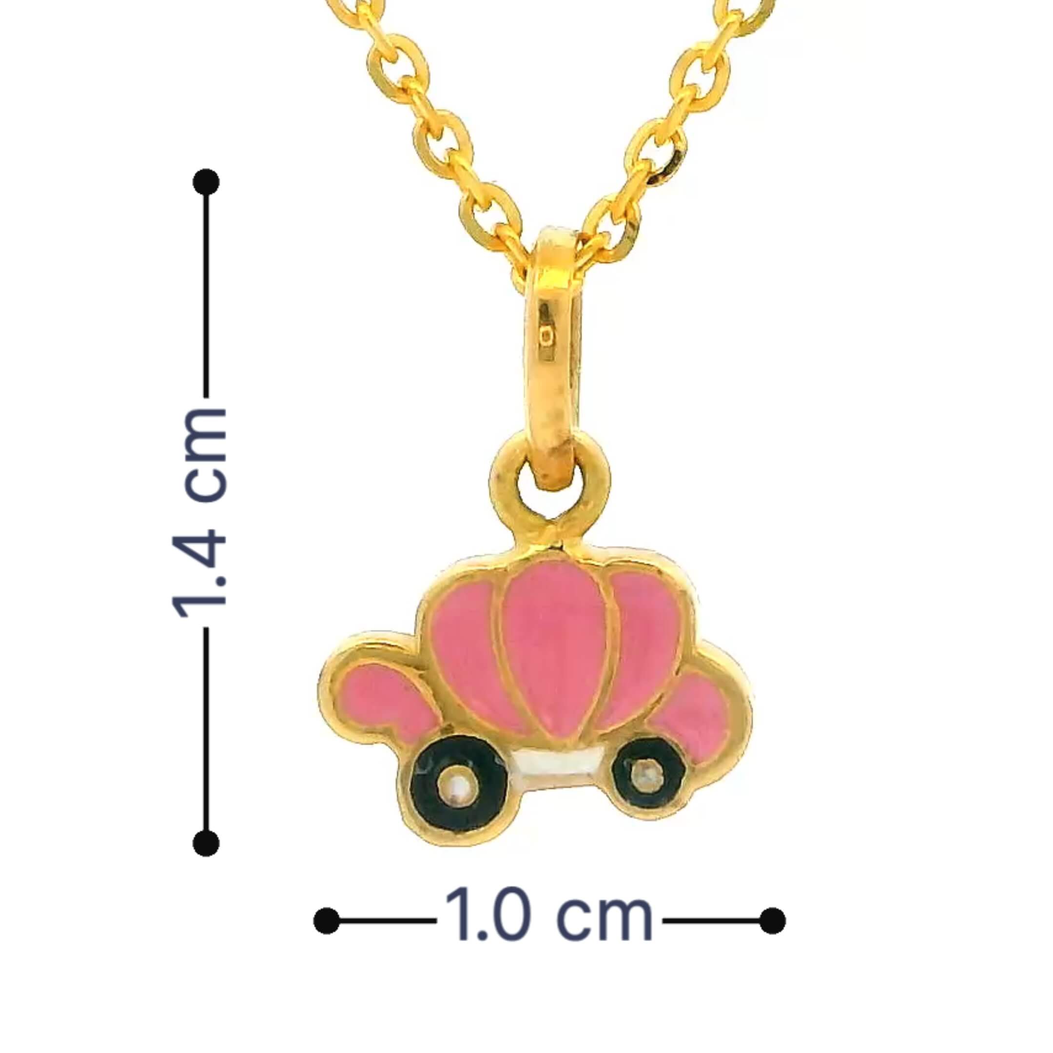Rosy Joy 18K Kids Gold Locket
