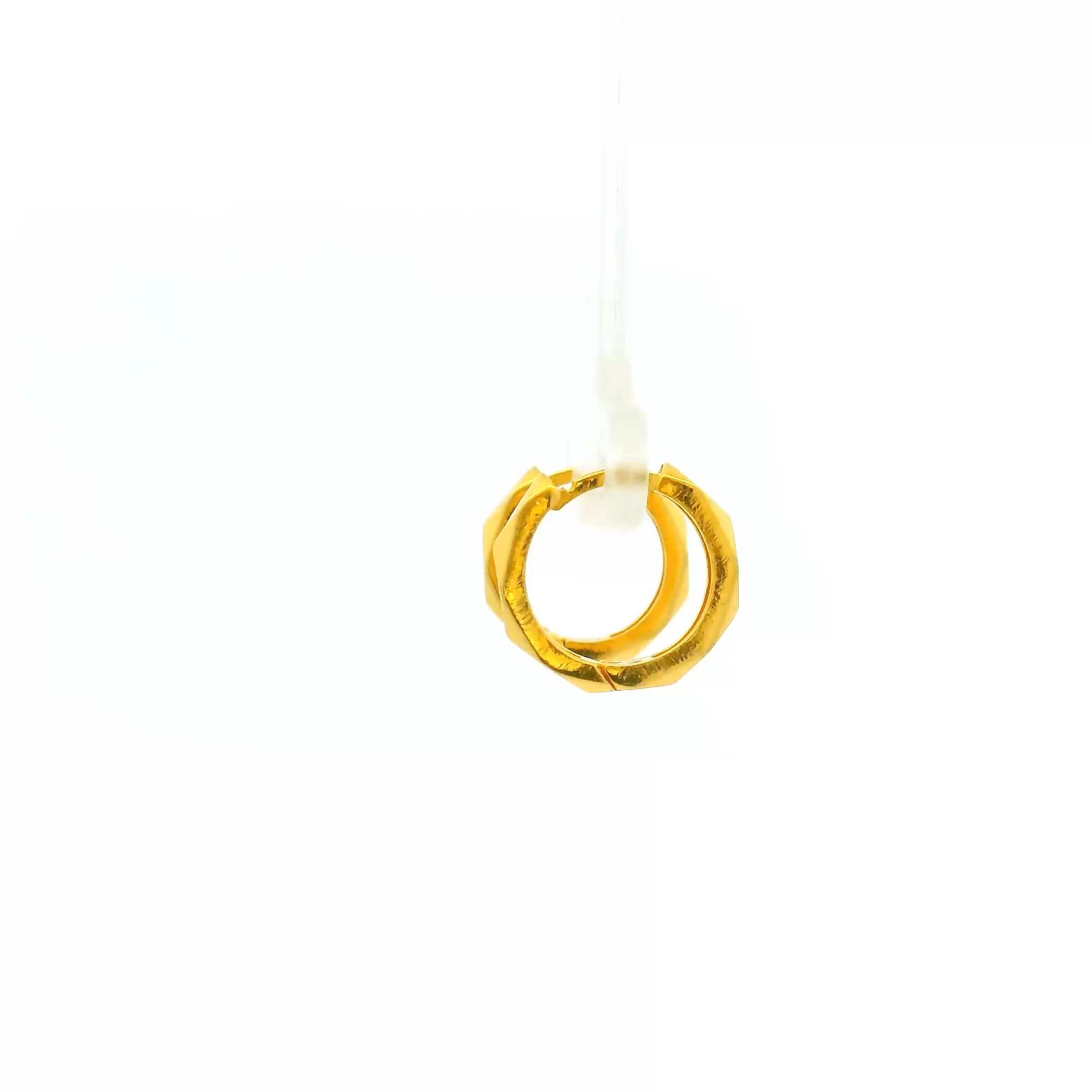Petite Shine 22K Gold Earrings for Kids