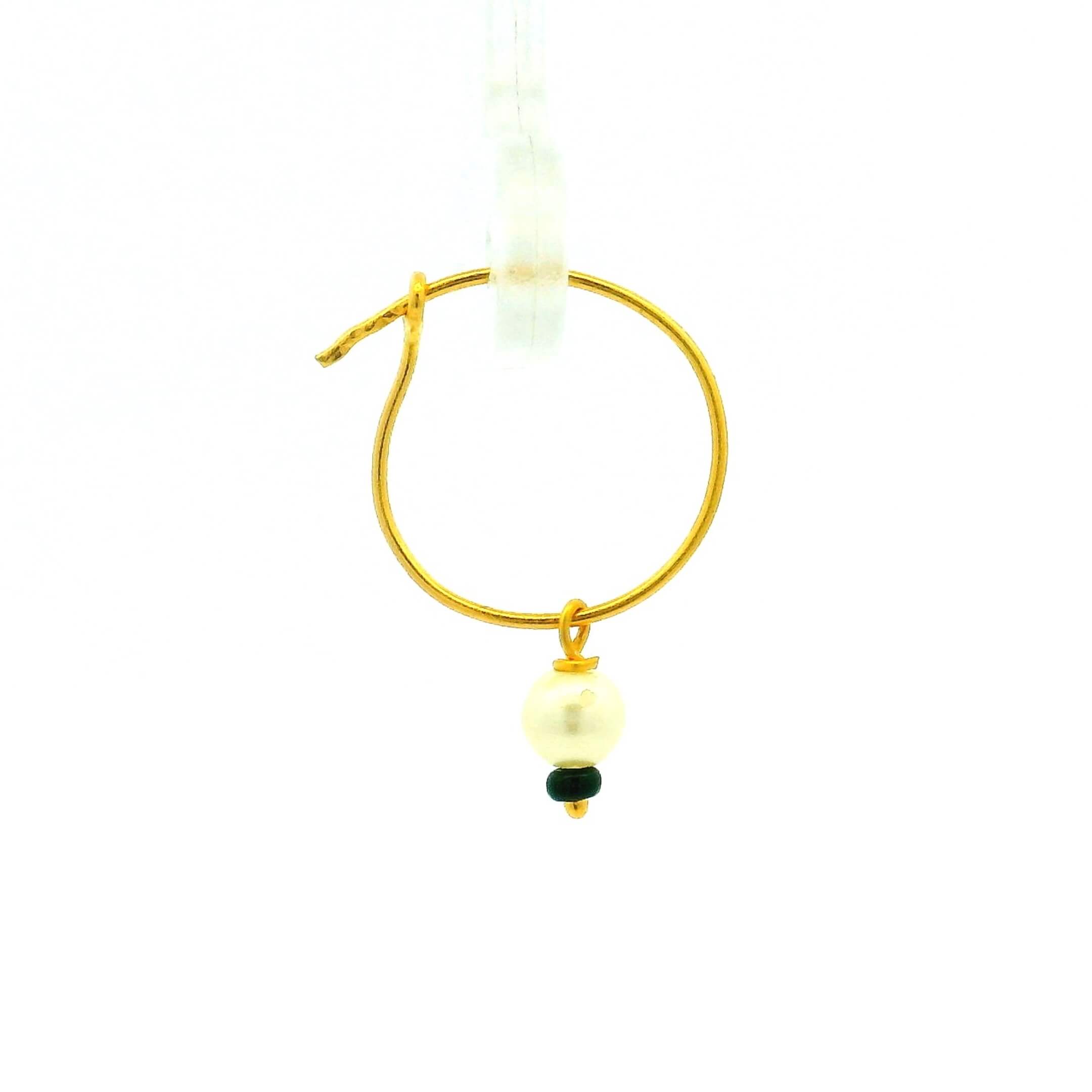 Lovely Bright 22K Gold Earrings for Kids