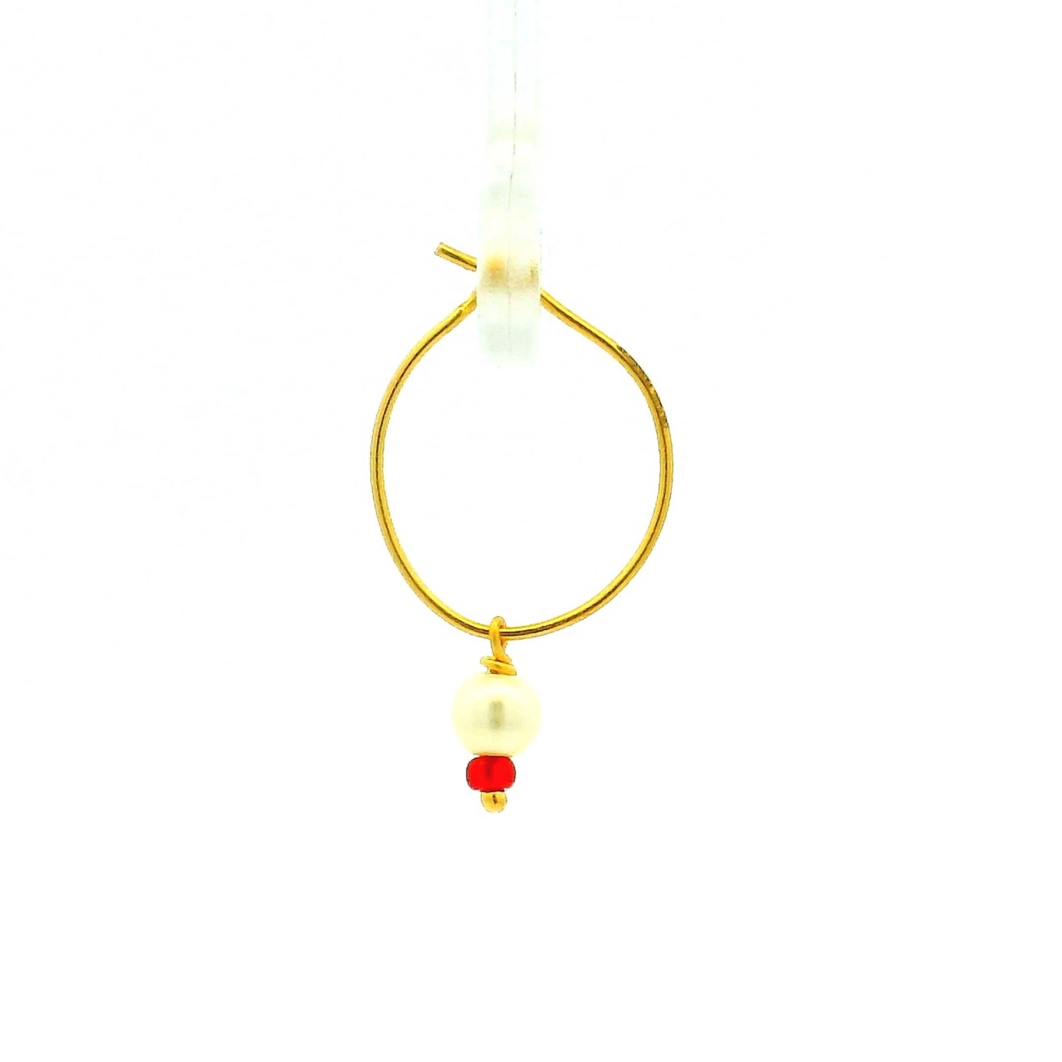 Sleek Cute 22K Gold Earrings for Kids