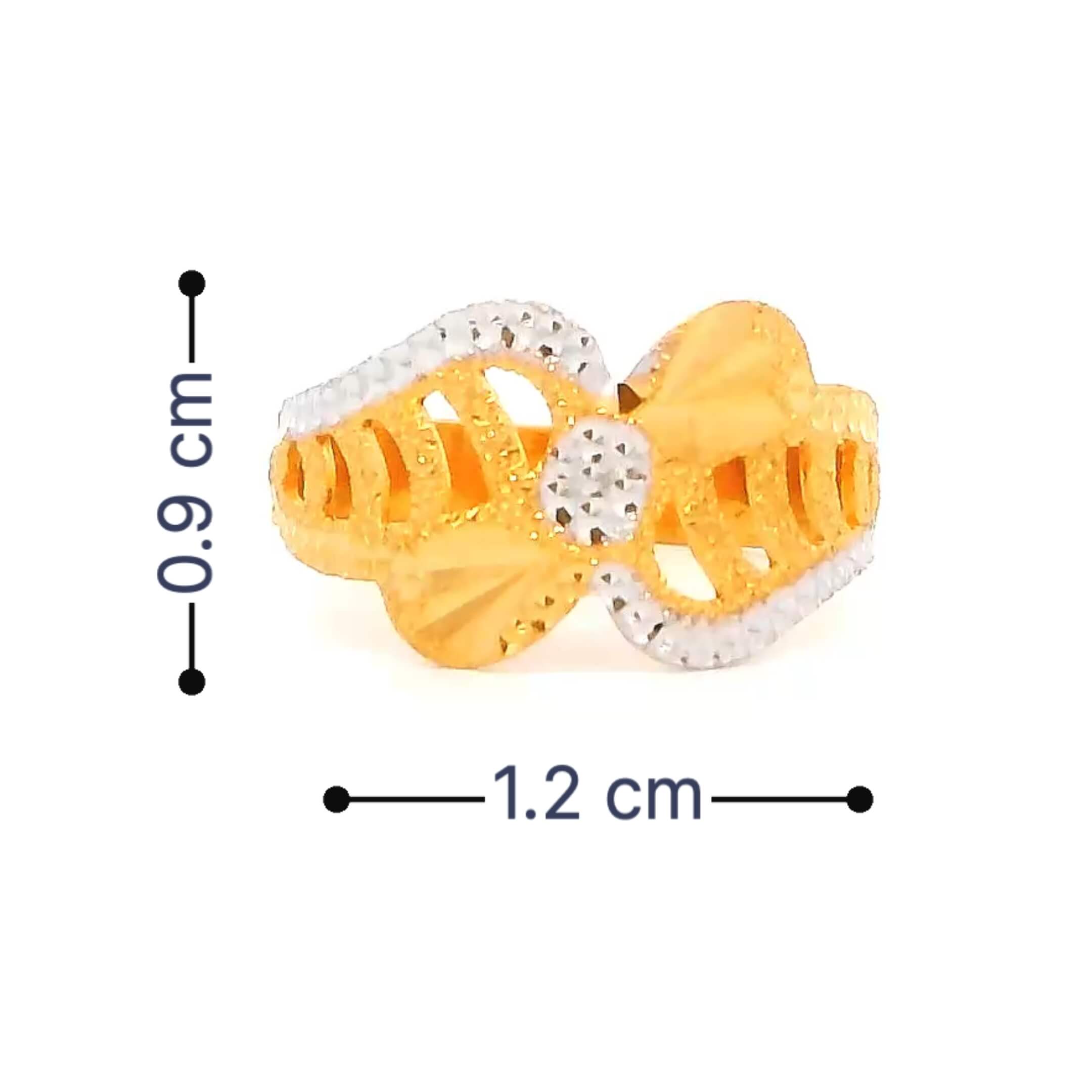 Flower Bloom Gold Kids Ring