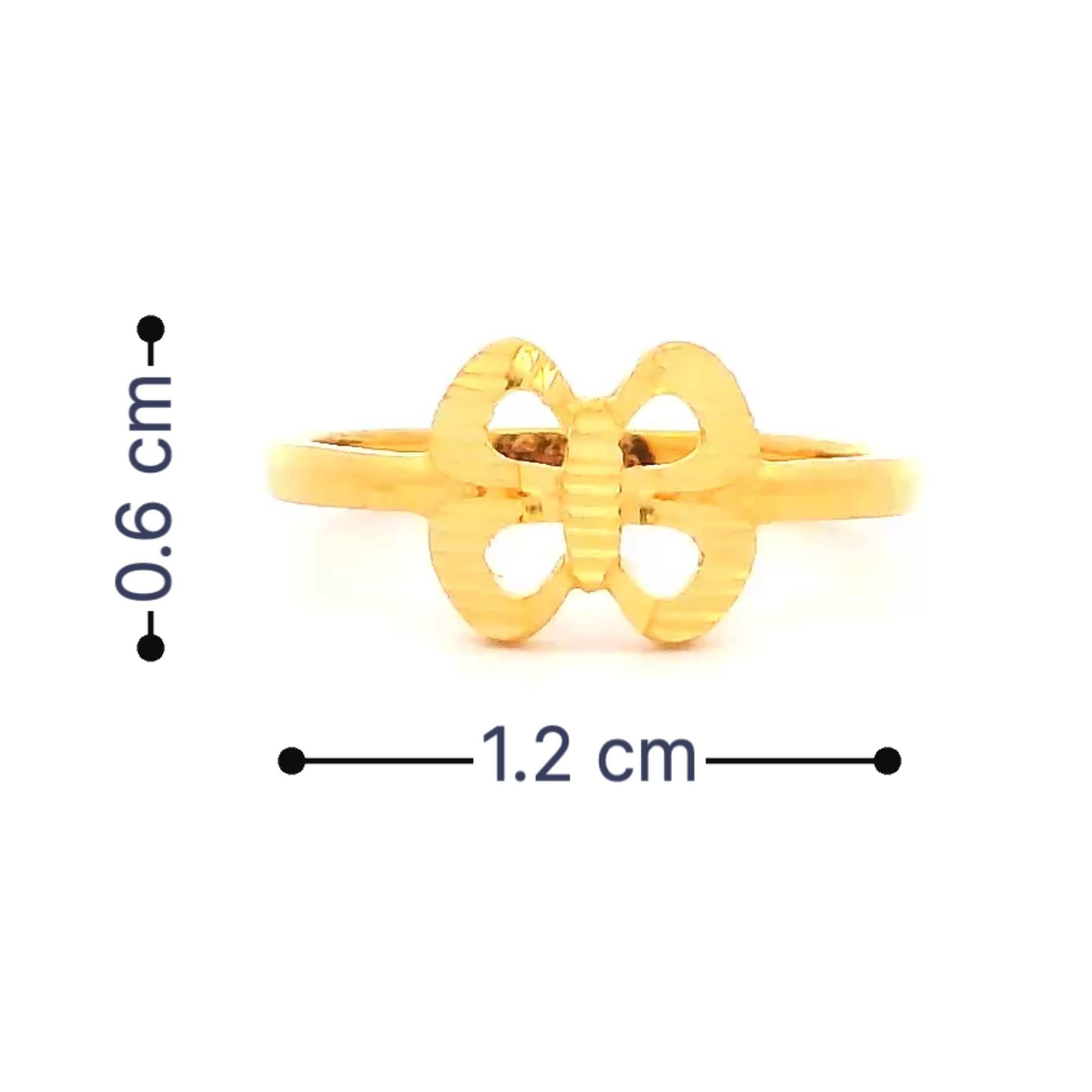 Lil' Wings Gold Kids Ring