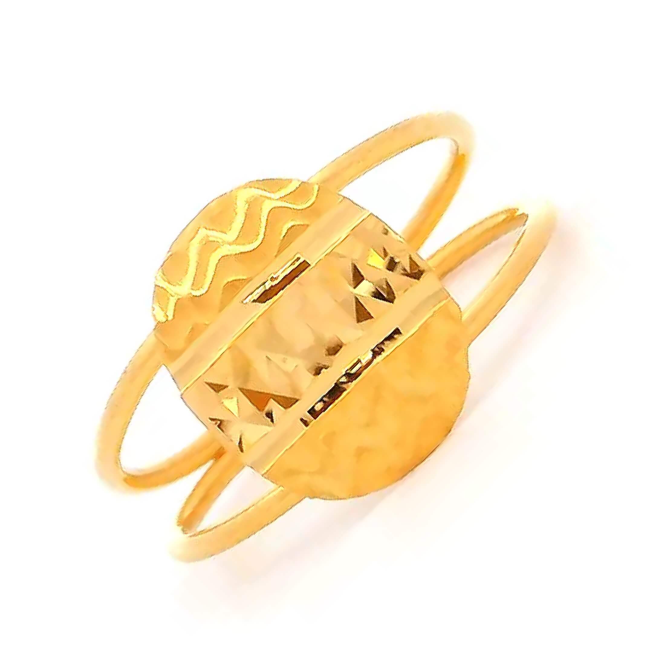 Delightful Charm Gold Kids Ring