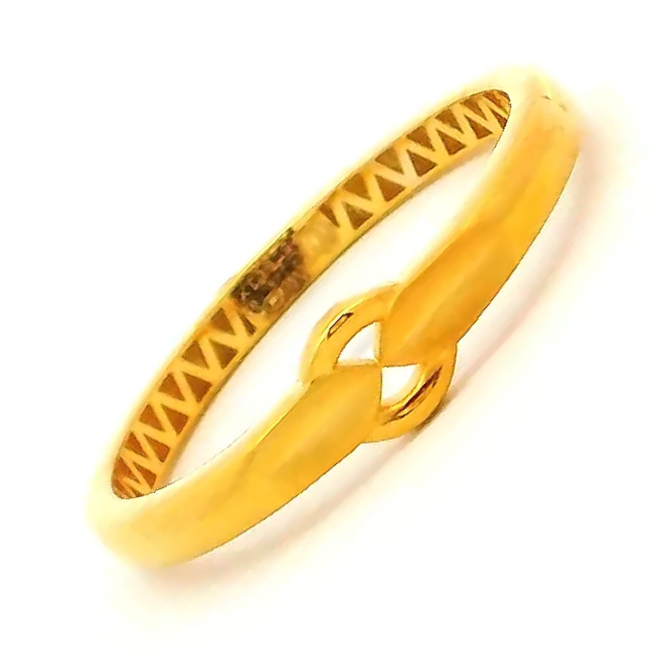 Facile Charming Gold Kids Ring
