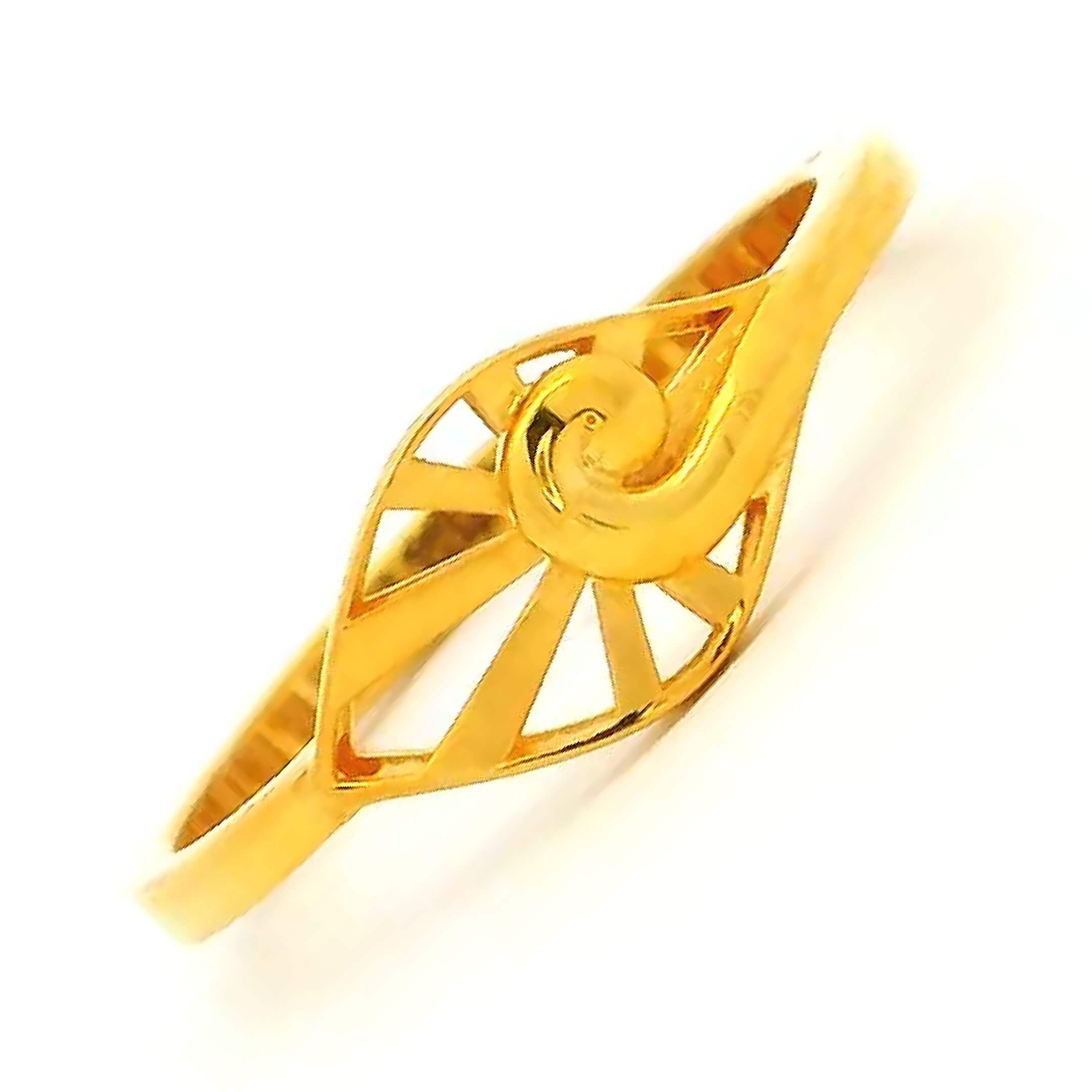 Charming Style Gold Kids Ring