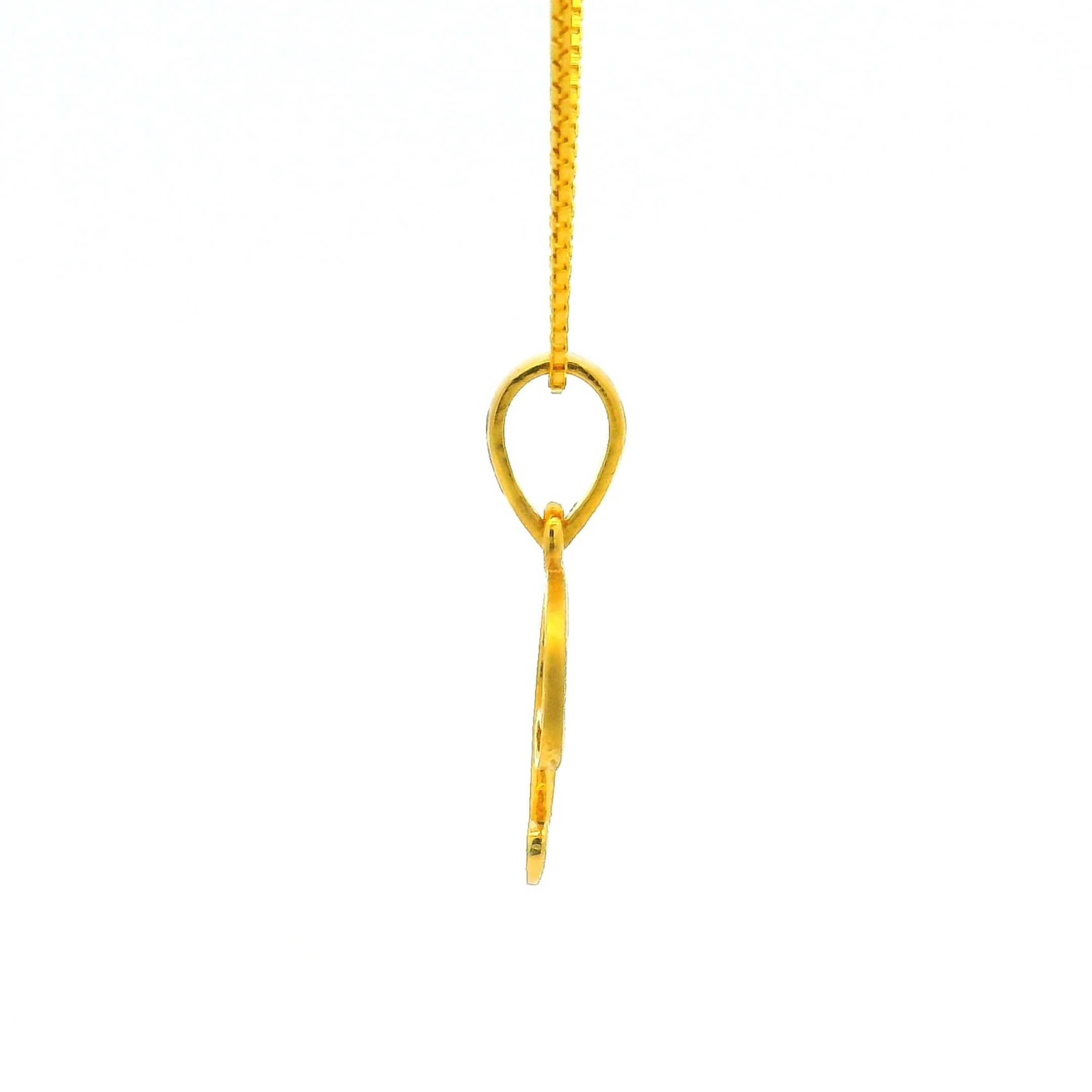 Pristine Shine Gold Locket for Kids