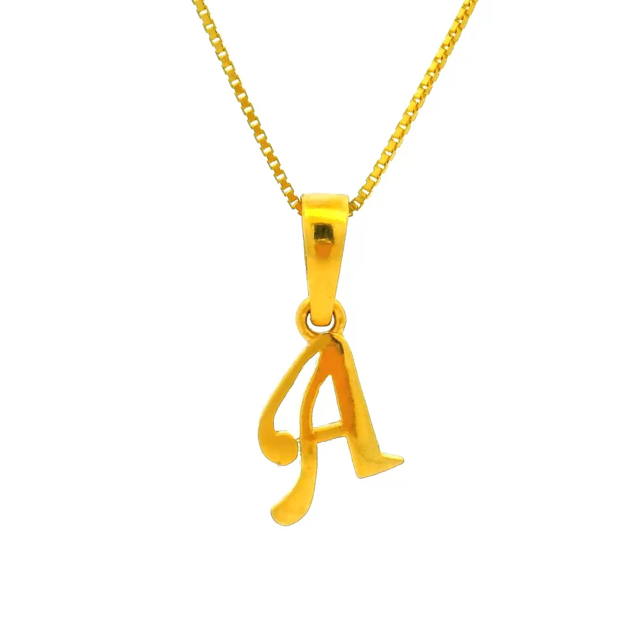 Aesthetic Shine Gold Locket for Kids