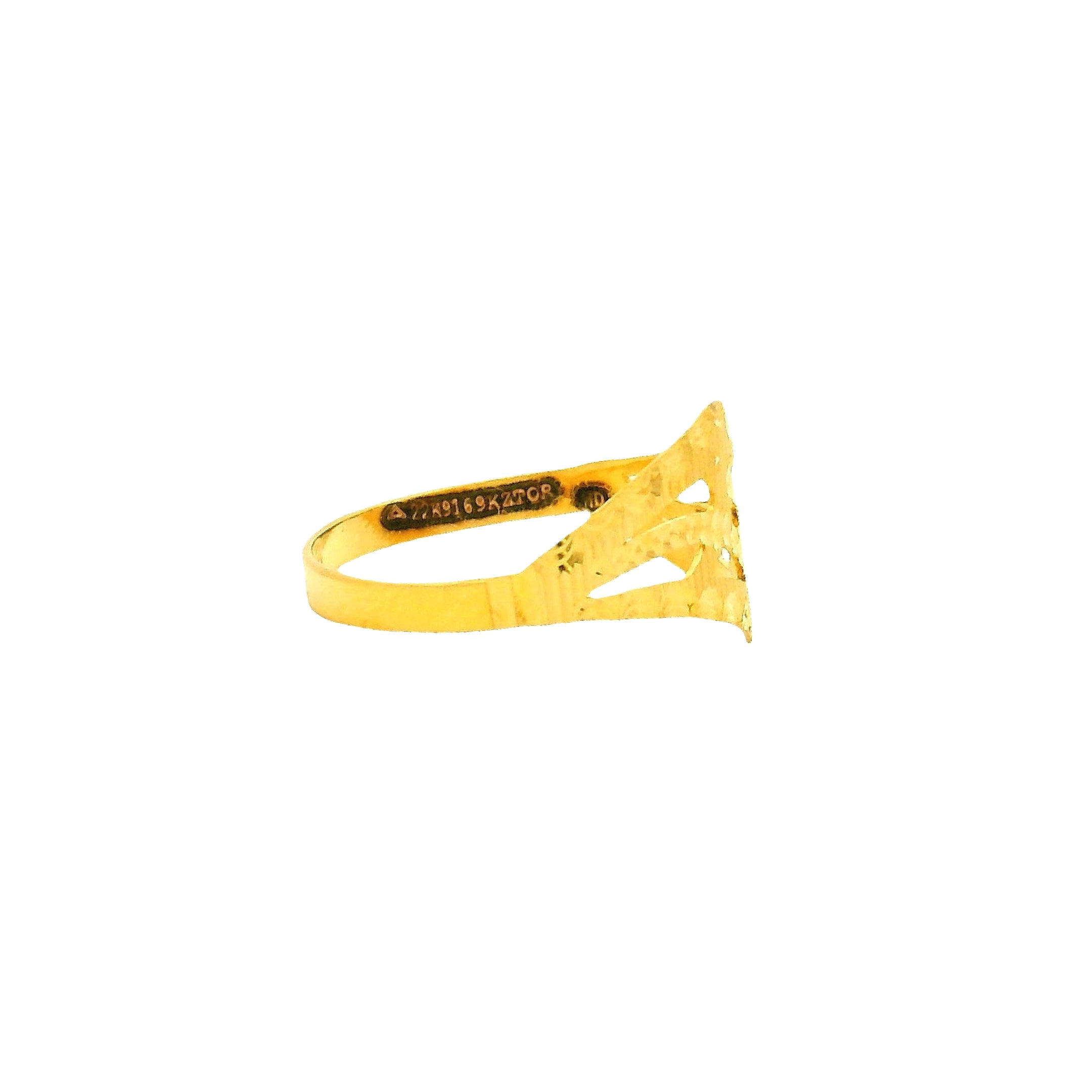 Stylish Glow Gold Kids Ring
