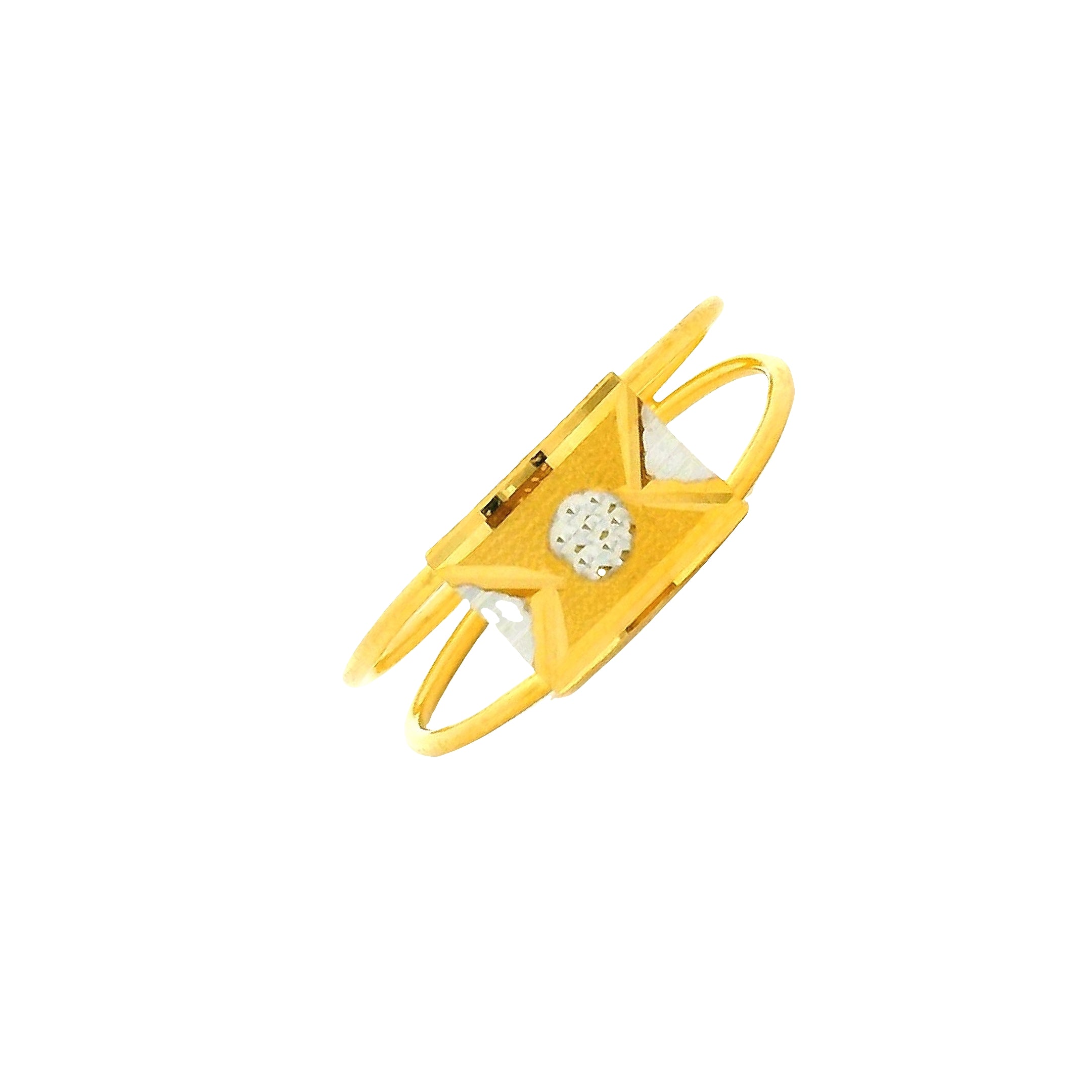 Itsy Bitsy Gold Flower Kids Ring