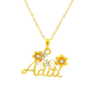 Kids Gold Locket With Chain