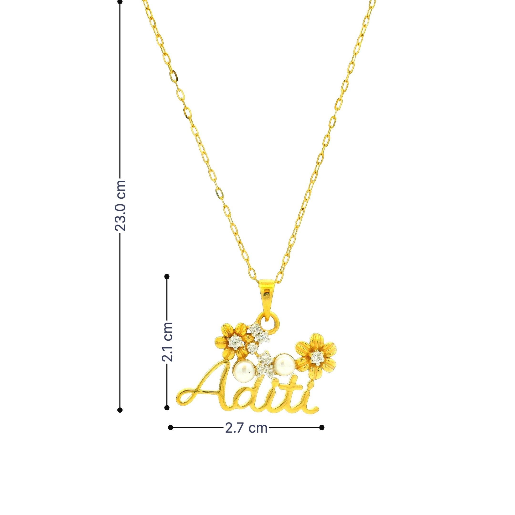 Kids Gold Locket With Chain