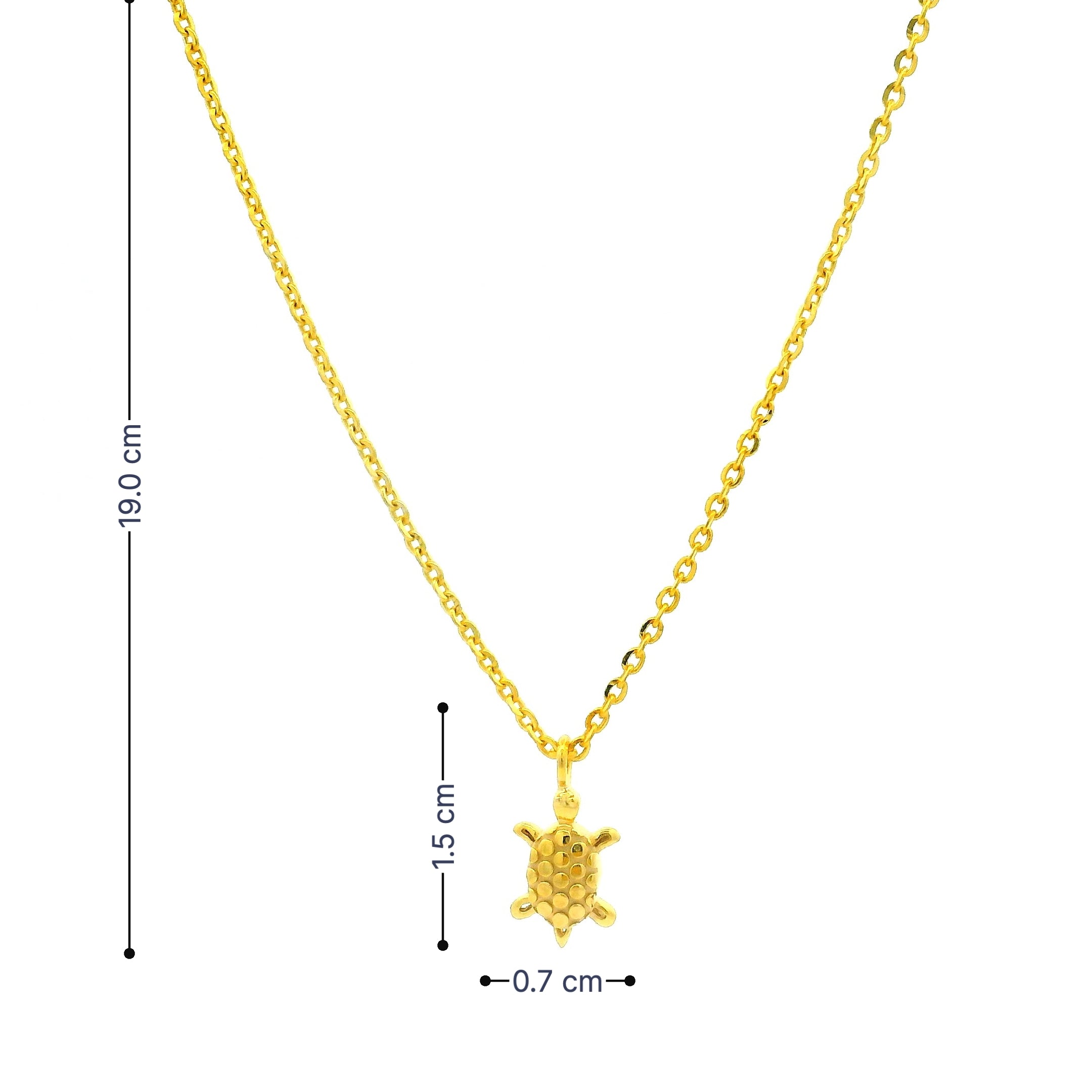 Kids Gold Locket With Chain