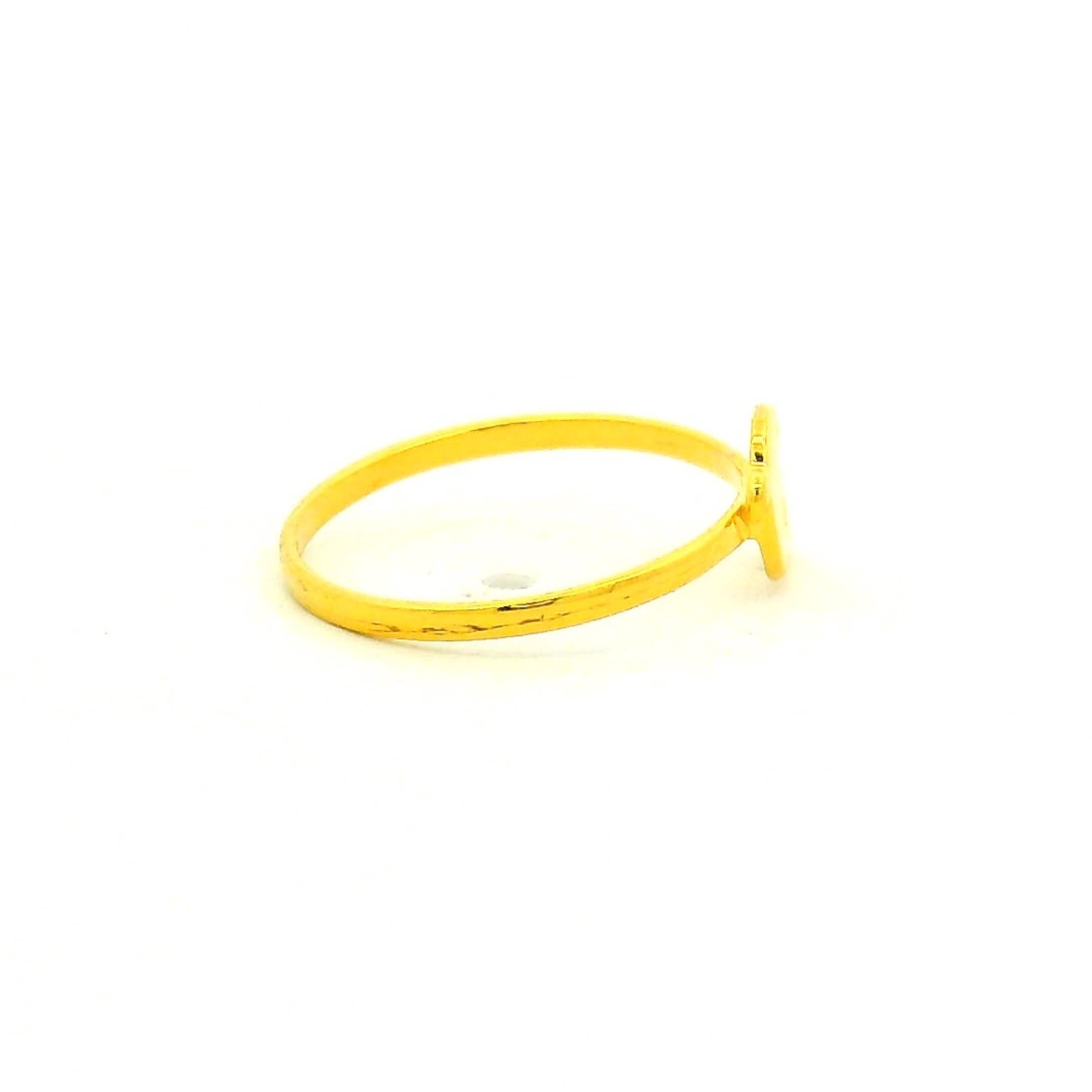 Adorable Giggly Dolphin Gold Ring for Kids