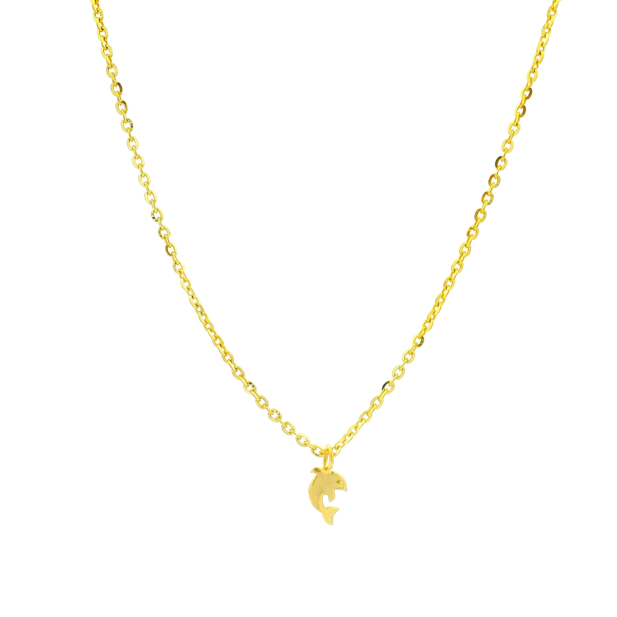 Kids Gold Locket With Chain