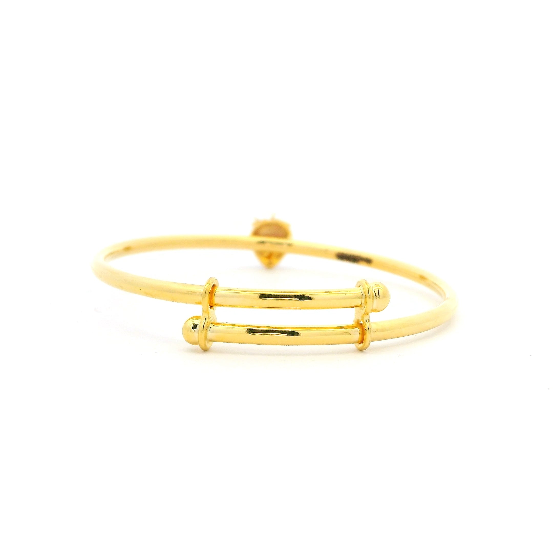 Sweet Strawberry Gold Infant Bracelet