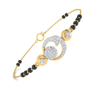 Gentle Elegance 18K Diamond Mangalsutra Bracelet