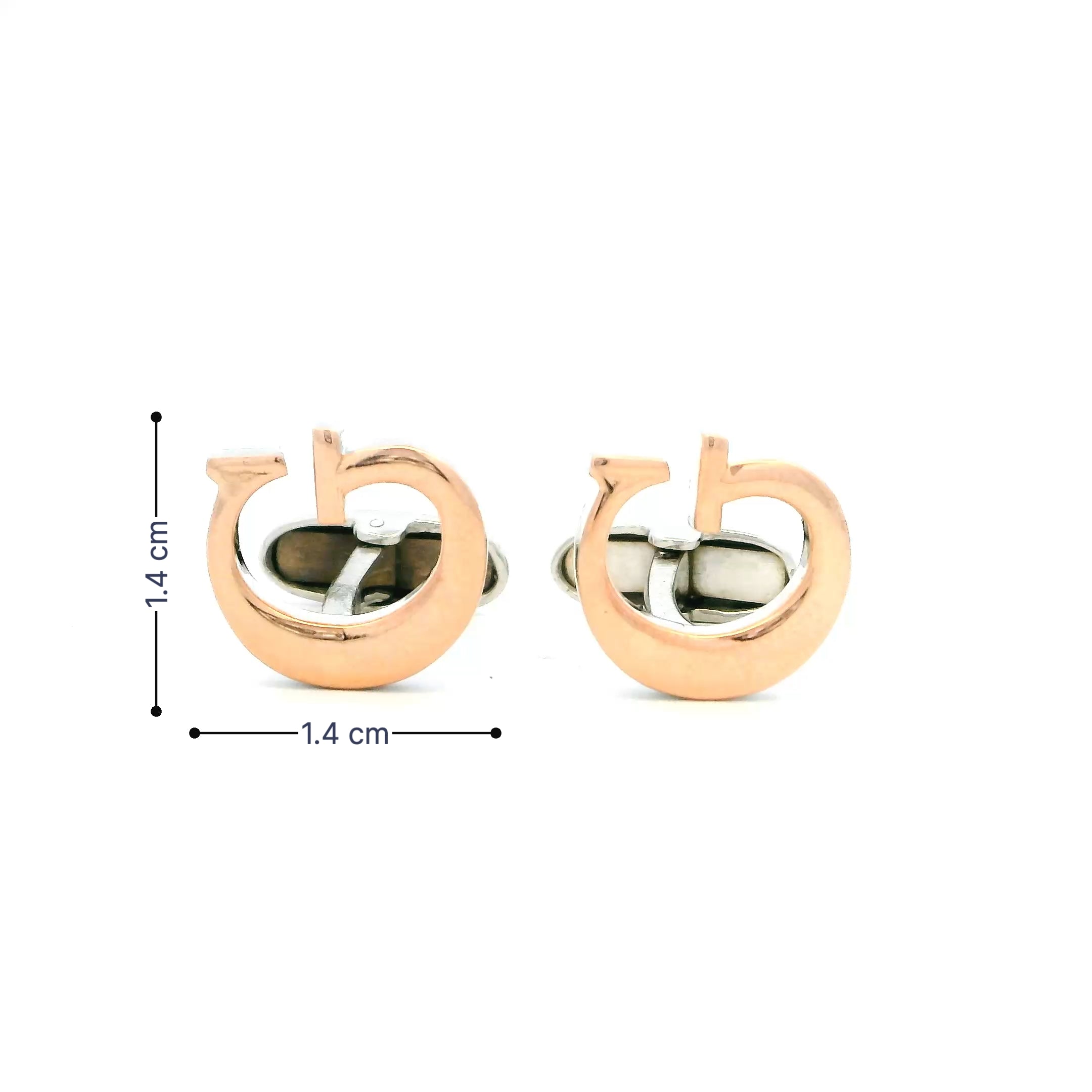 Mens Gold Cufflinks