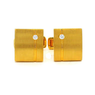 Mens Gold Cufflinks