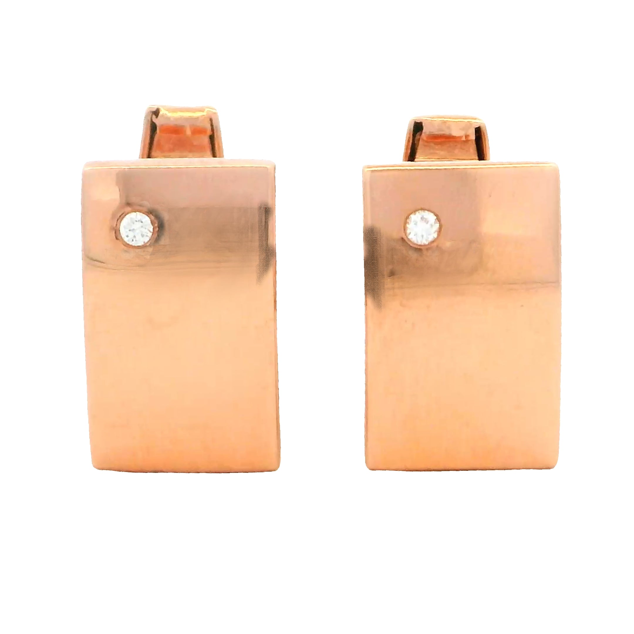 Mens Gold Cufflinks