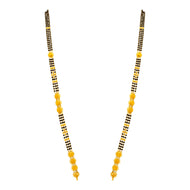 22K Gold Long Mangalsutra with Soft Charm