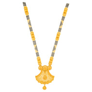 22K Golden Radiance Long Mangalsutra with Delicate Artistry