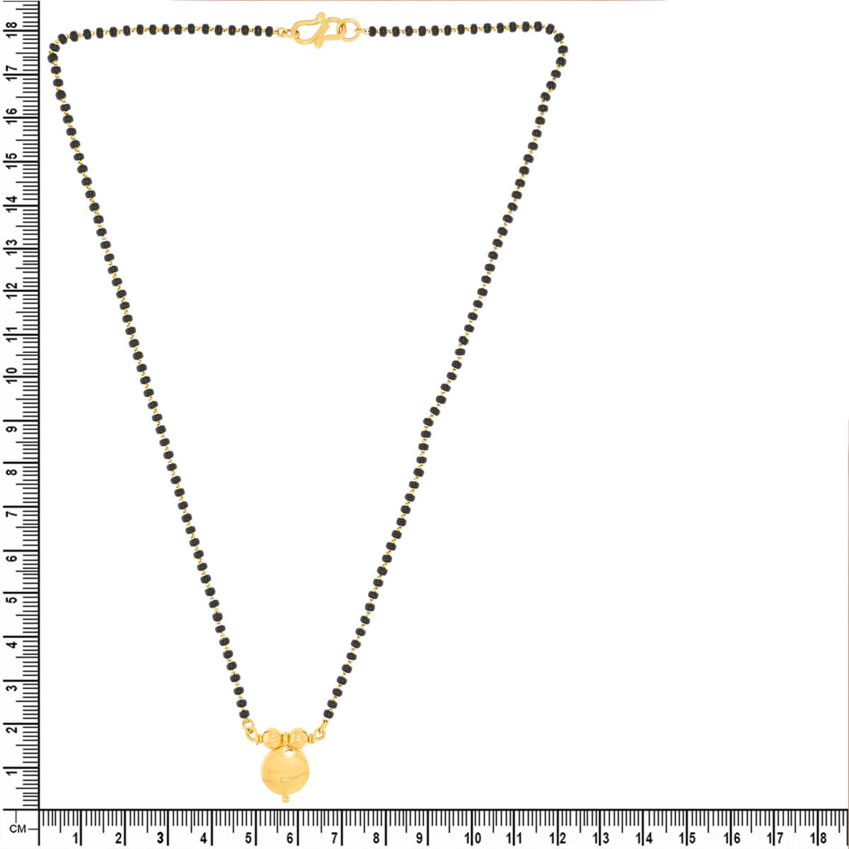 Bold Flora 22K Gold Short Mangalsutra