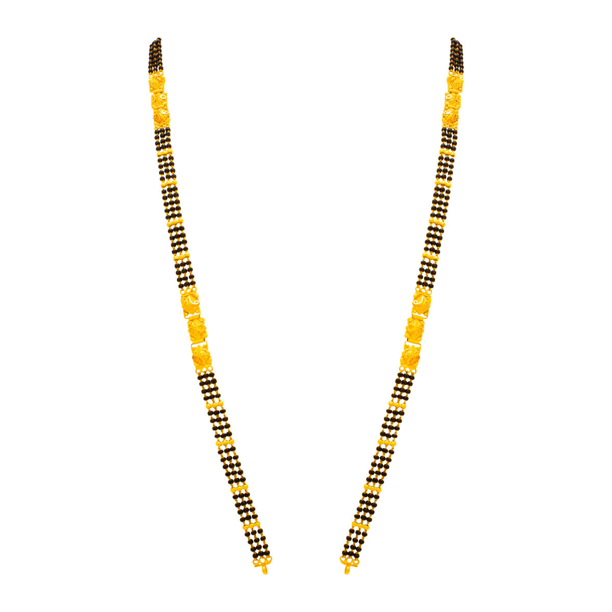 Soft Charm 22K Gold Long Mangalsutra